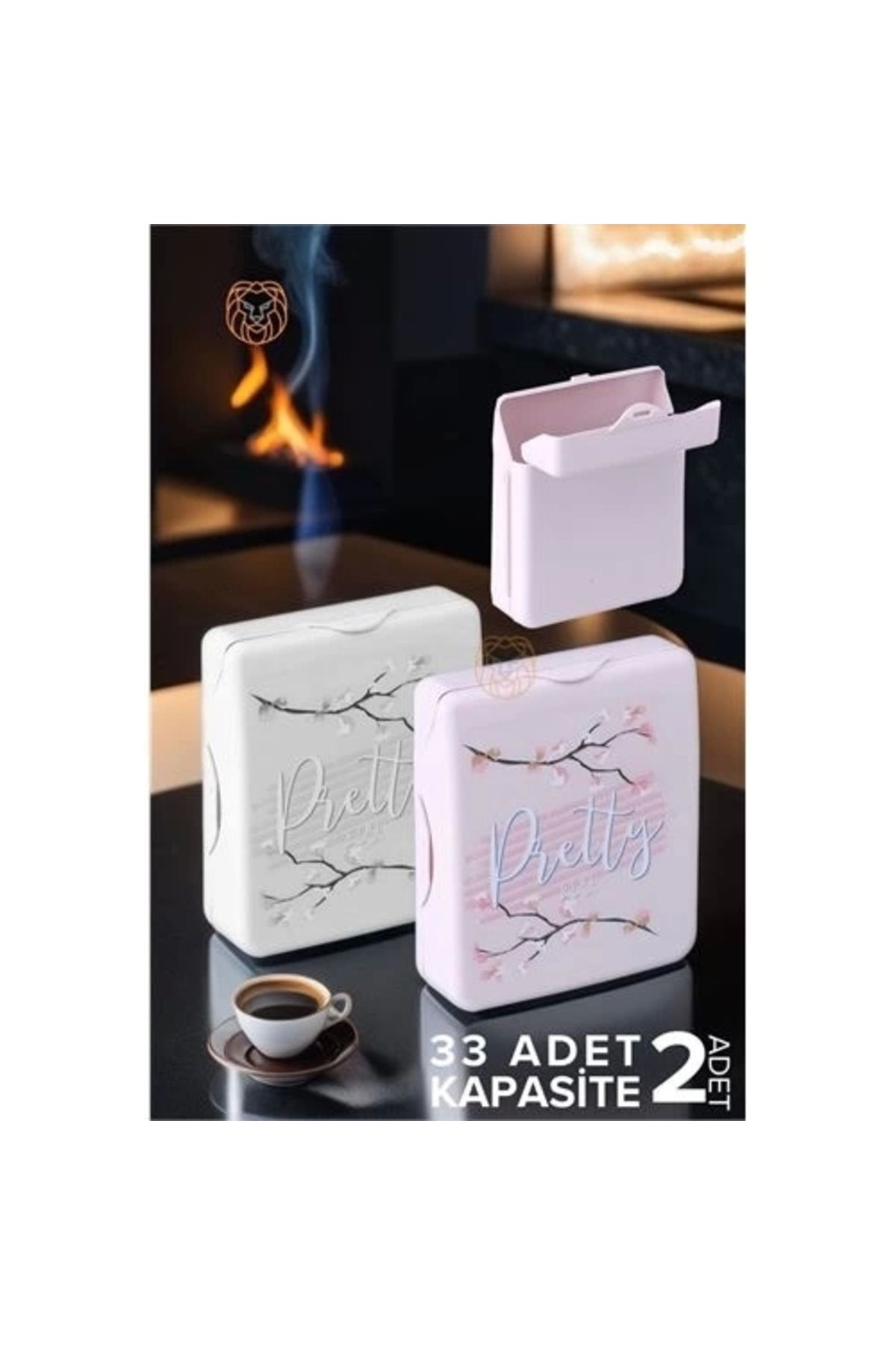 Generic Sigara Kutusu 33 Adet Kapasiteli 2 ADET