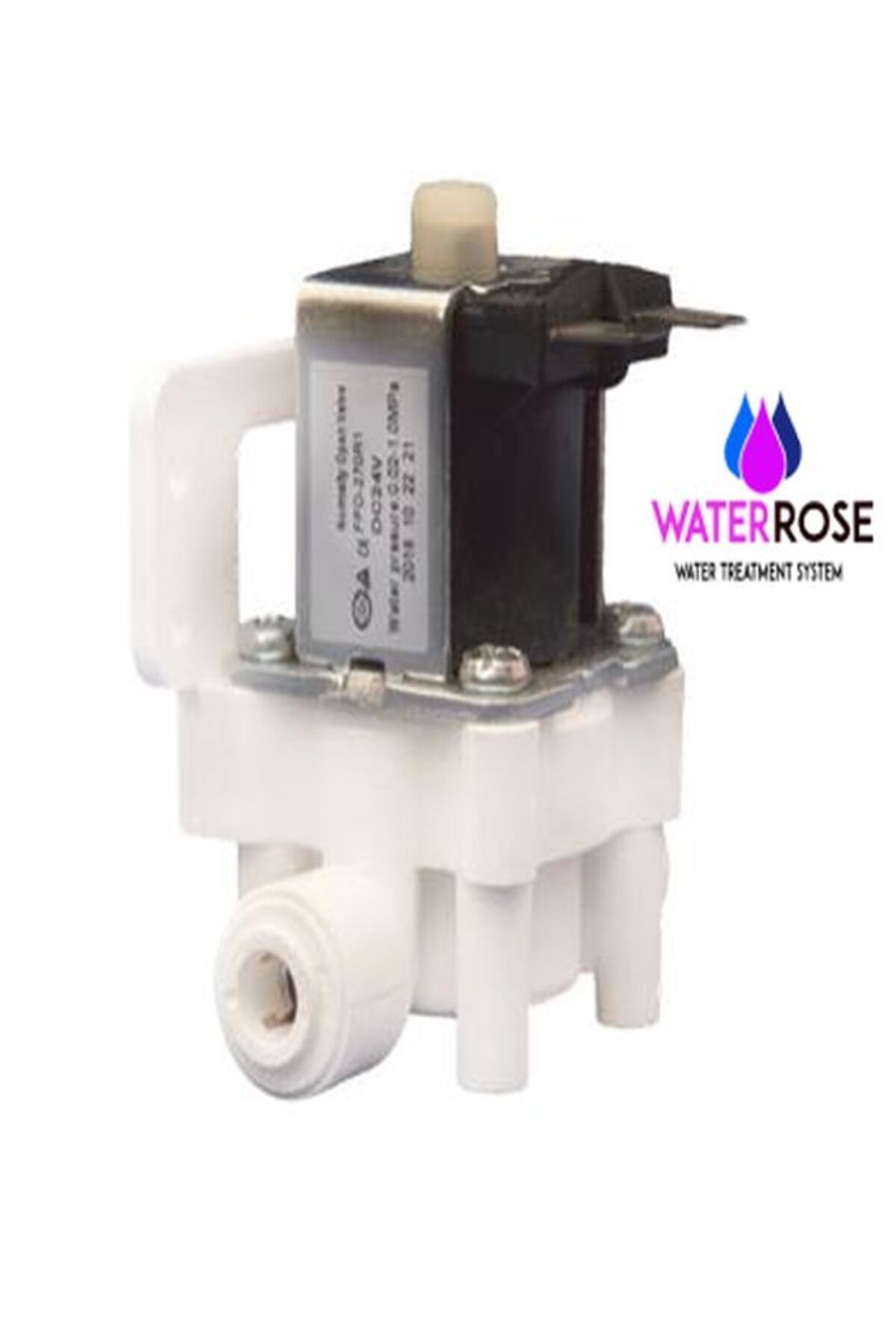 teknotrust TR Su Arıtma Cıhazı Selenoid Valf 12v Dc 6 Mm Hortum Quıck Bağlantılı