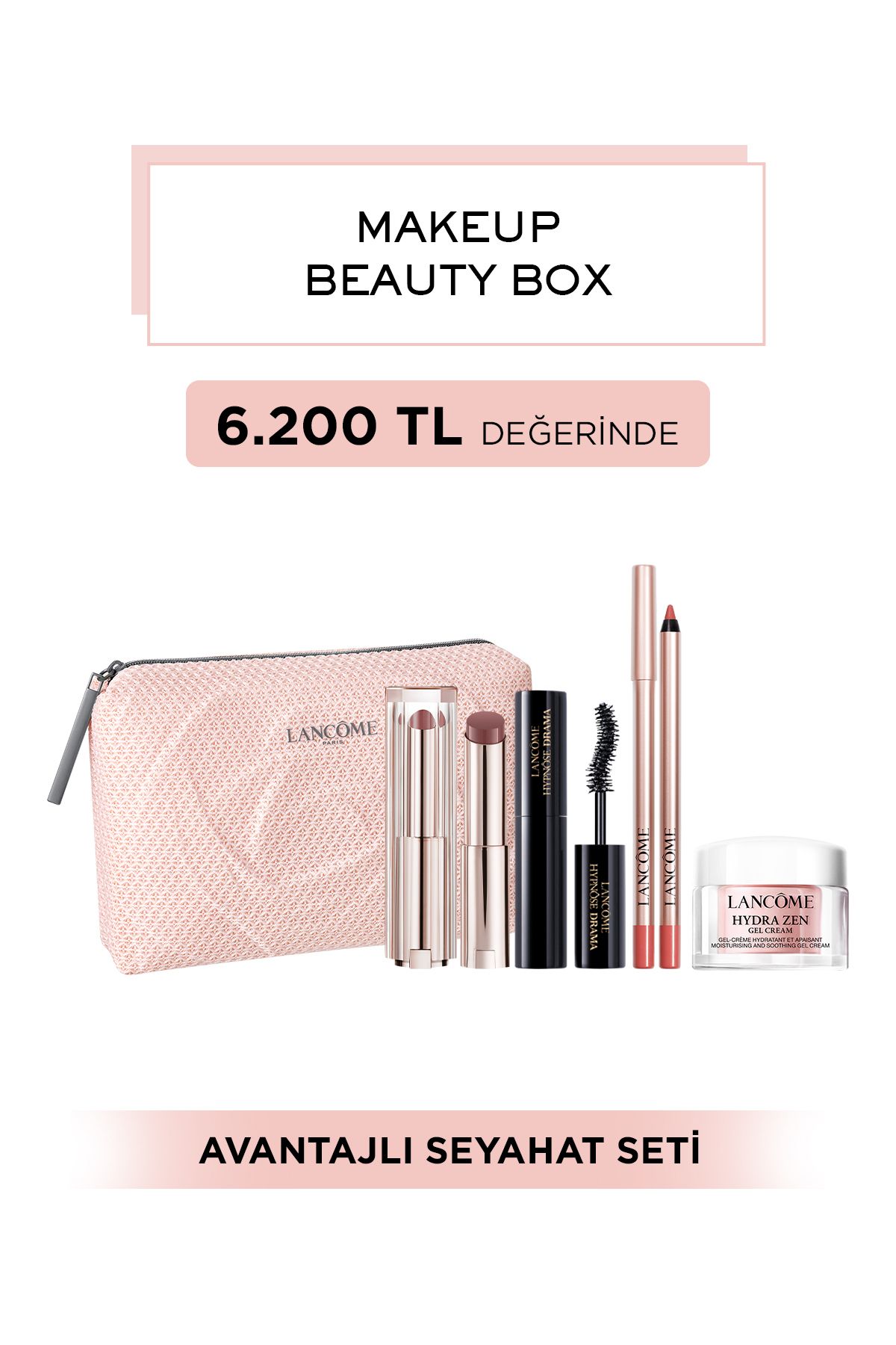 Lancome Avantajlı Makeup Beauty Box Seyehat 4 lü Set