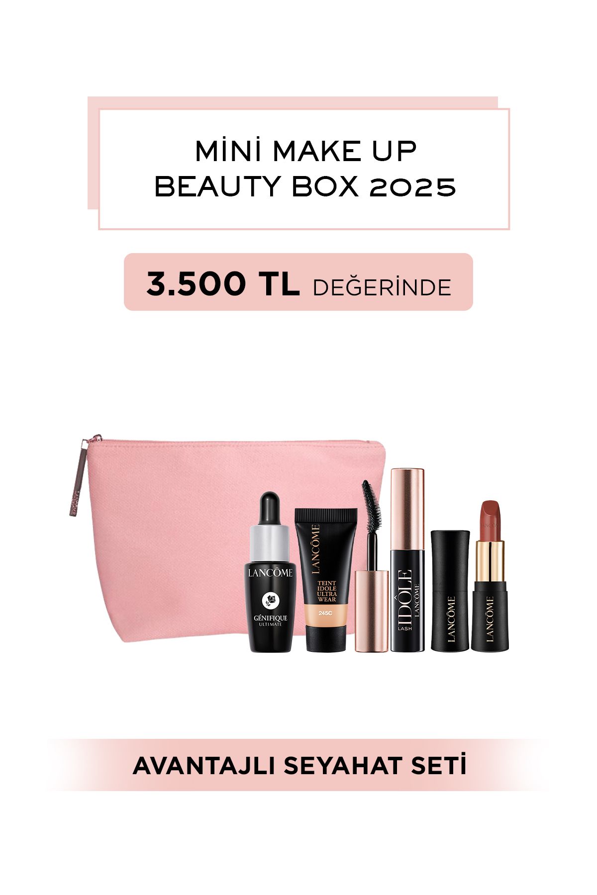 Lancome Mini Makeup Beauty Box Makyaj Seti AVANTAJLI