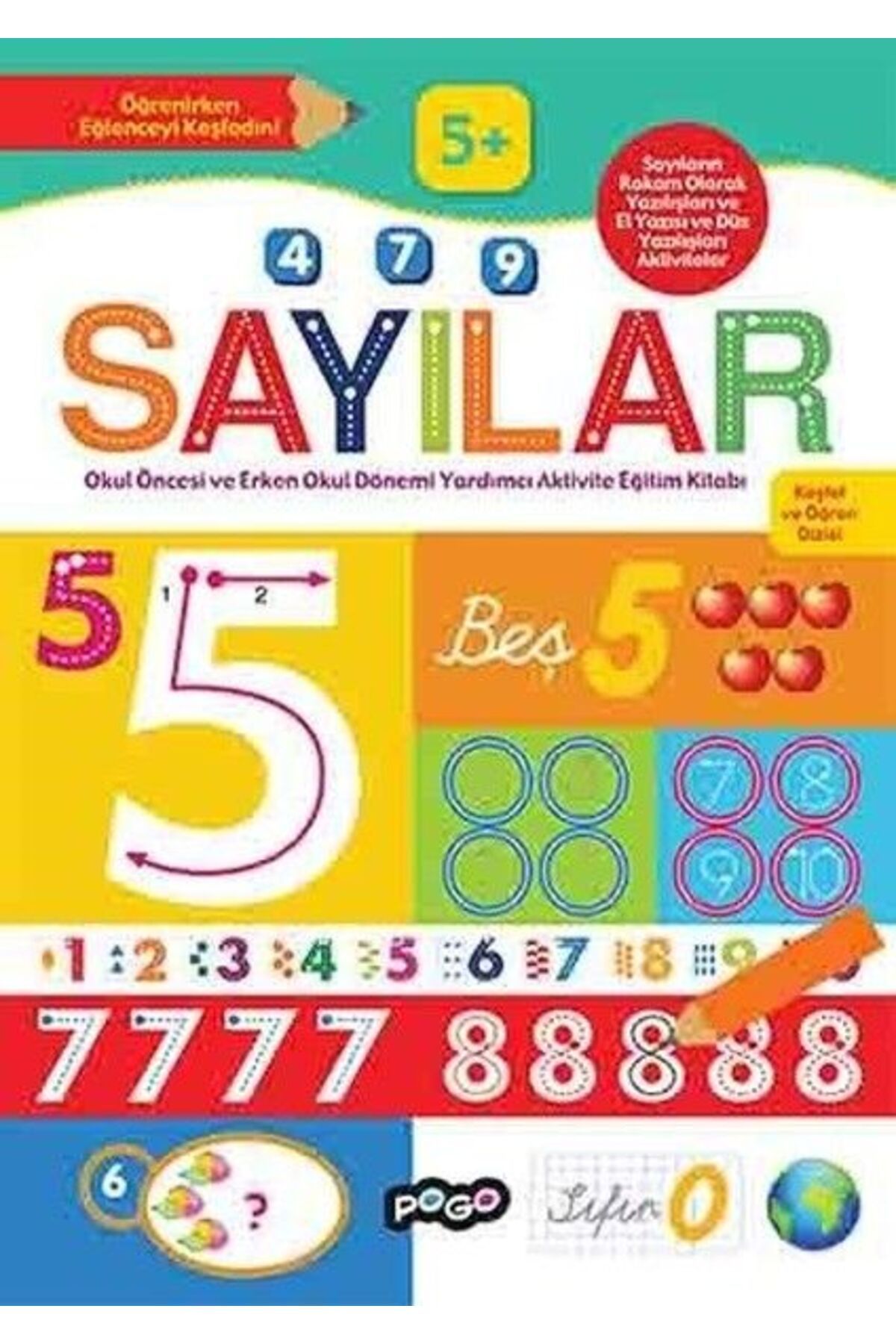 Pogo Çocuk Keşfet ve Öğren Dizisi - Sayılar (5+ Yaş)