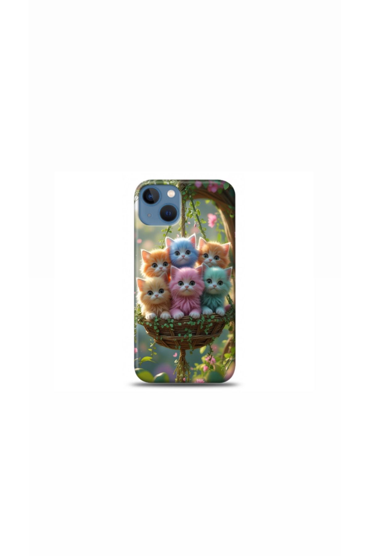 cover shopp Sevimli Kedi Tasarımlı Kılıf İphone 15
