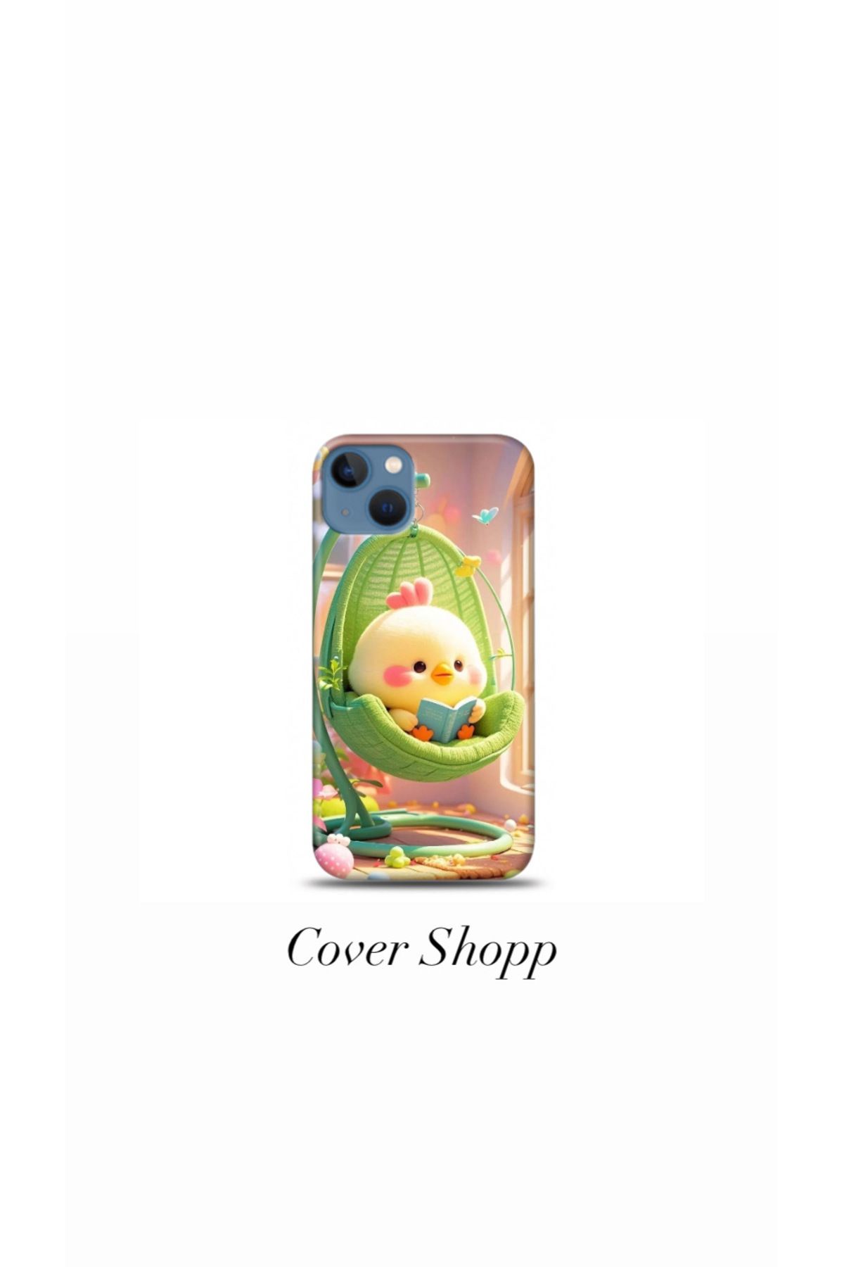 cover shopp Sevimli Civciv Tasarımlı Kılıf İphone 13