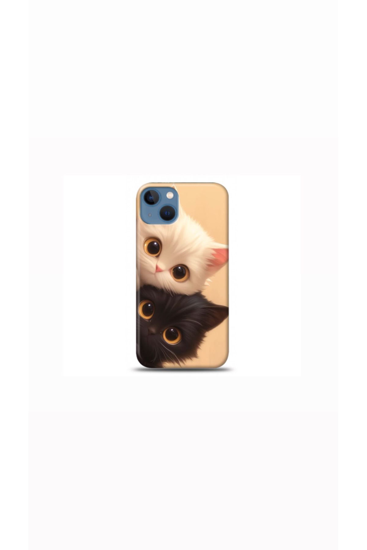 cover shopp Sevimli Kedi Tasarımlı Kılıf İphone 13