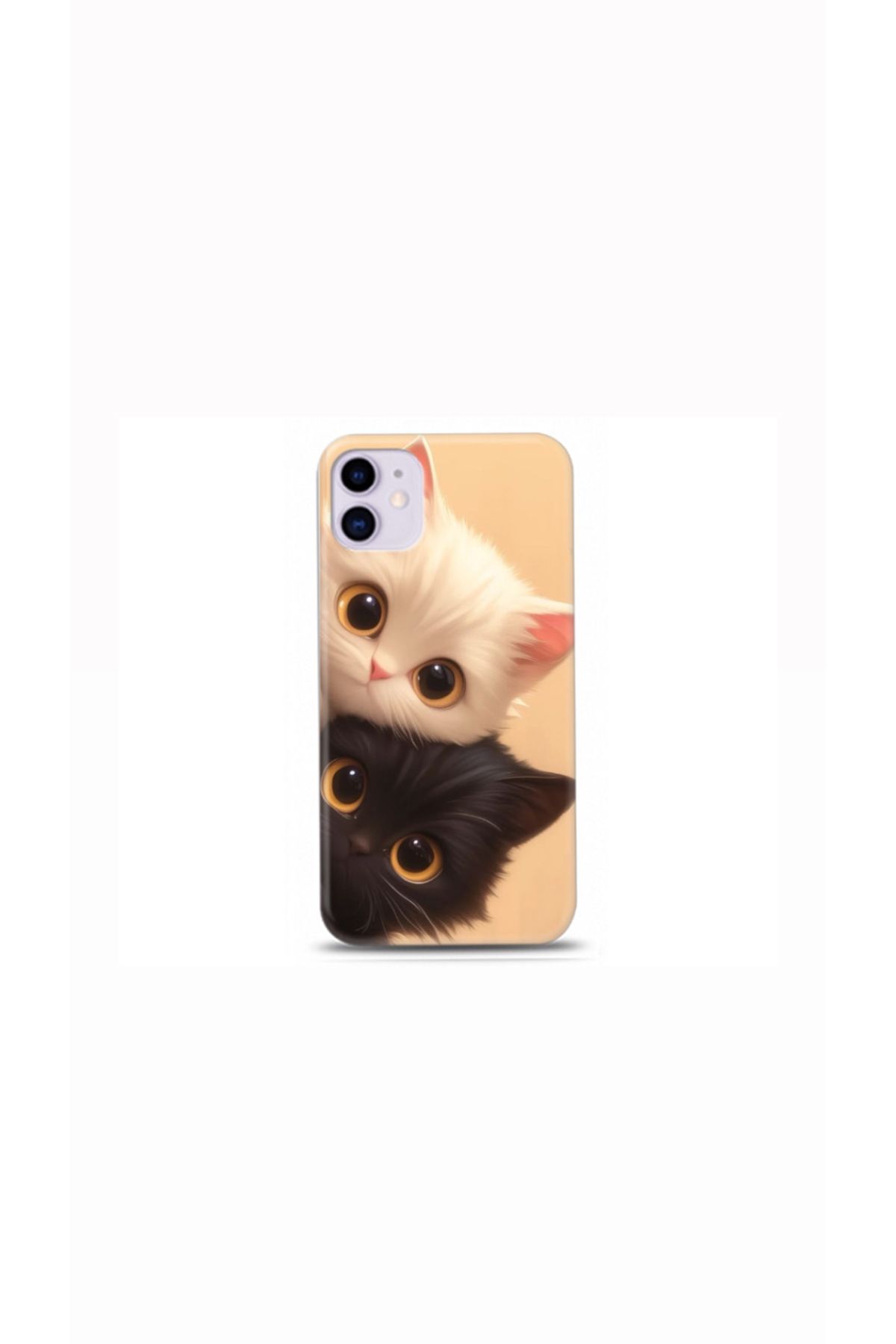 cover shopp Sevimli Kedi Tasarımlı Kılıf İphone 12