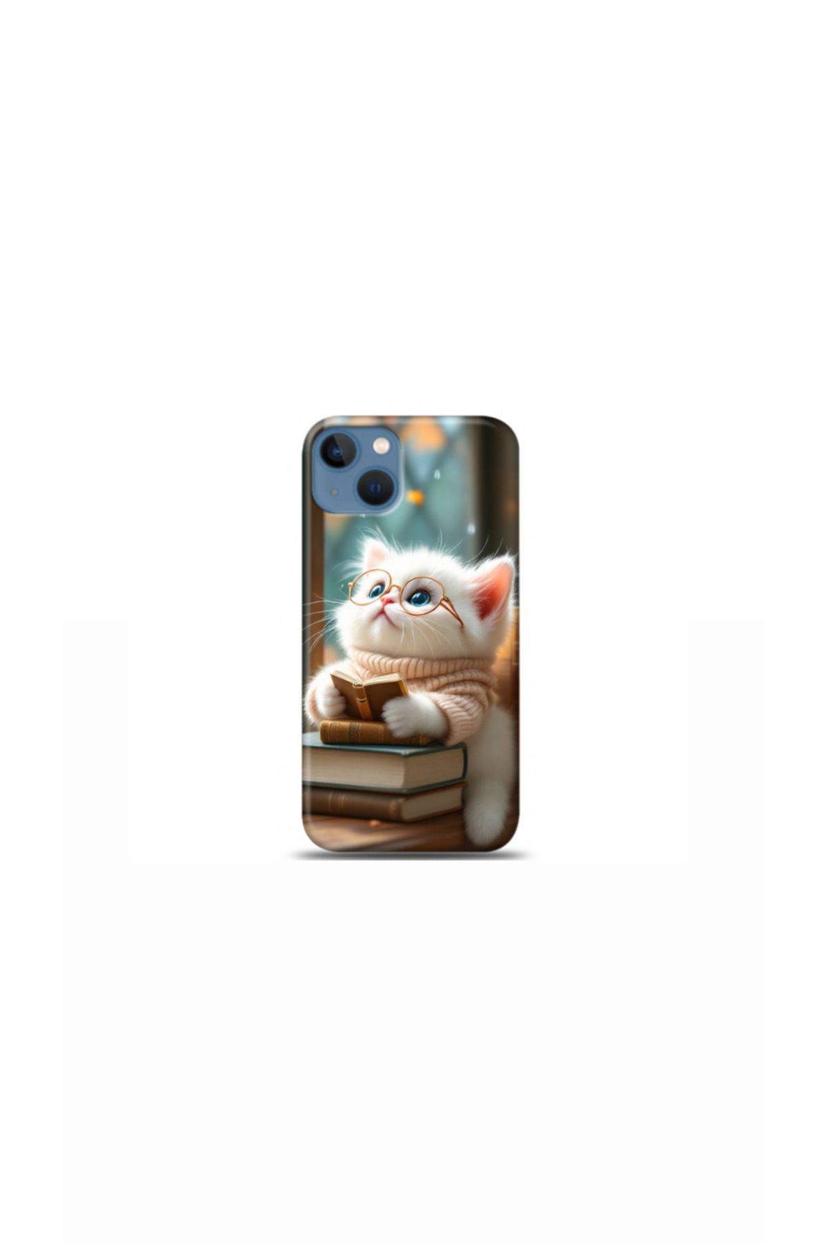 cover shopp Sevimli Kedi Tasarımlı Kılıf İphone 14