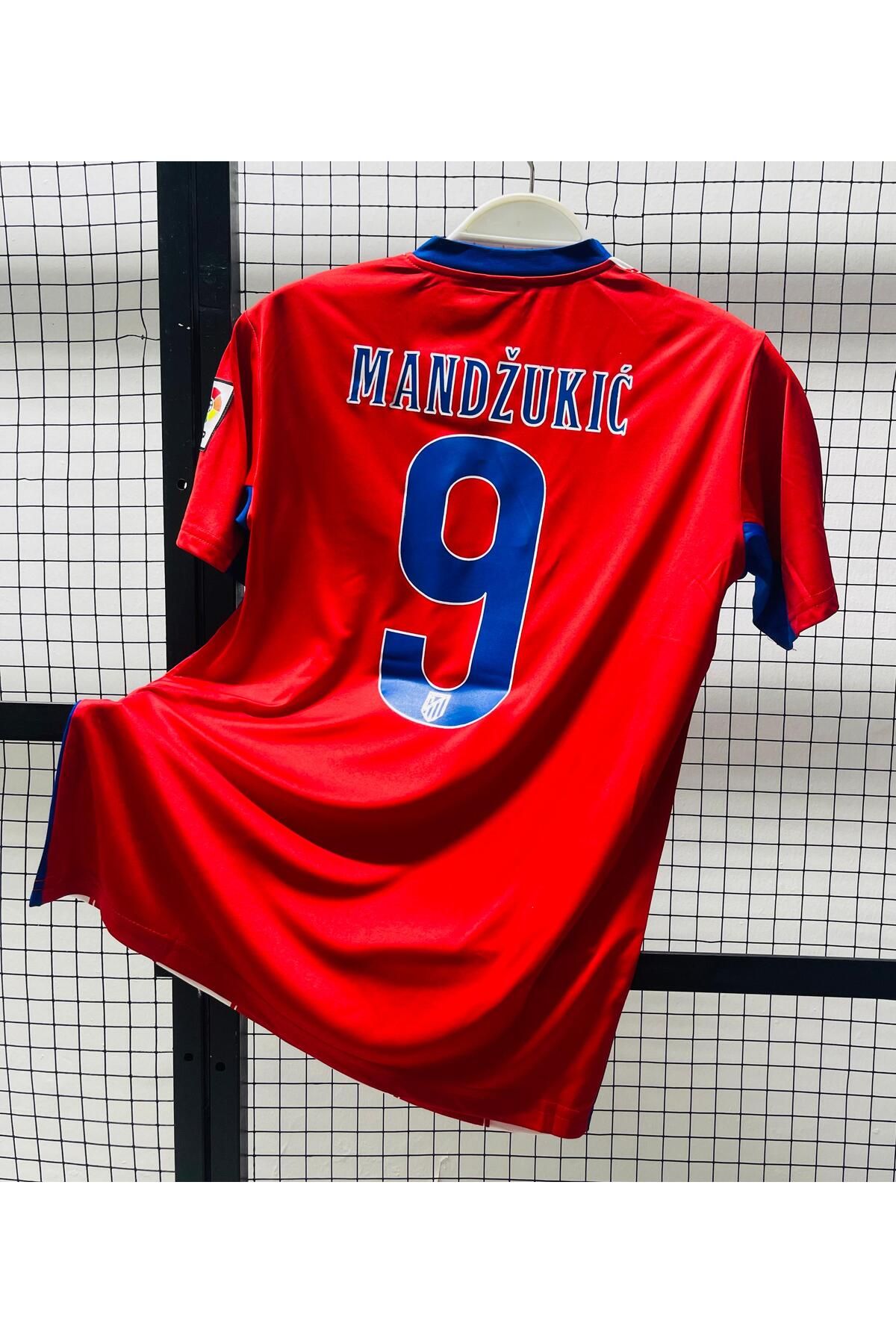 Lion Spor Atletico Madrid 2019-20 Sezonu Mario Mandzukic İç Saha Retro Futbol Forması
