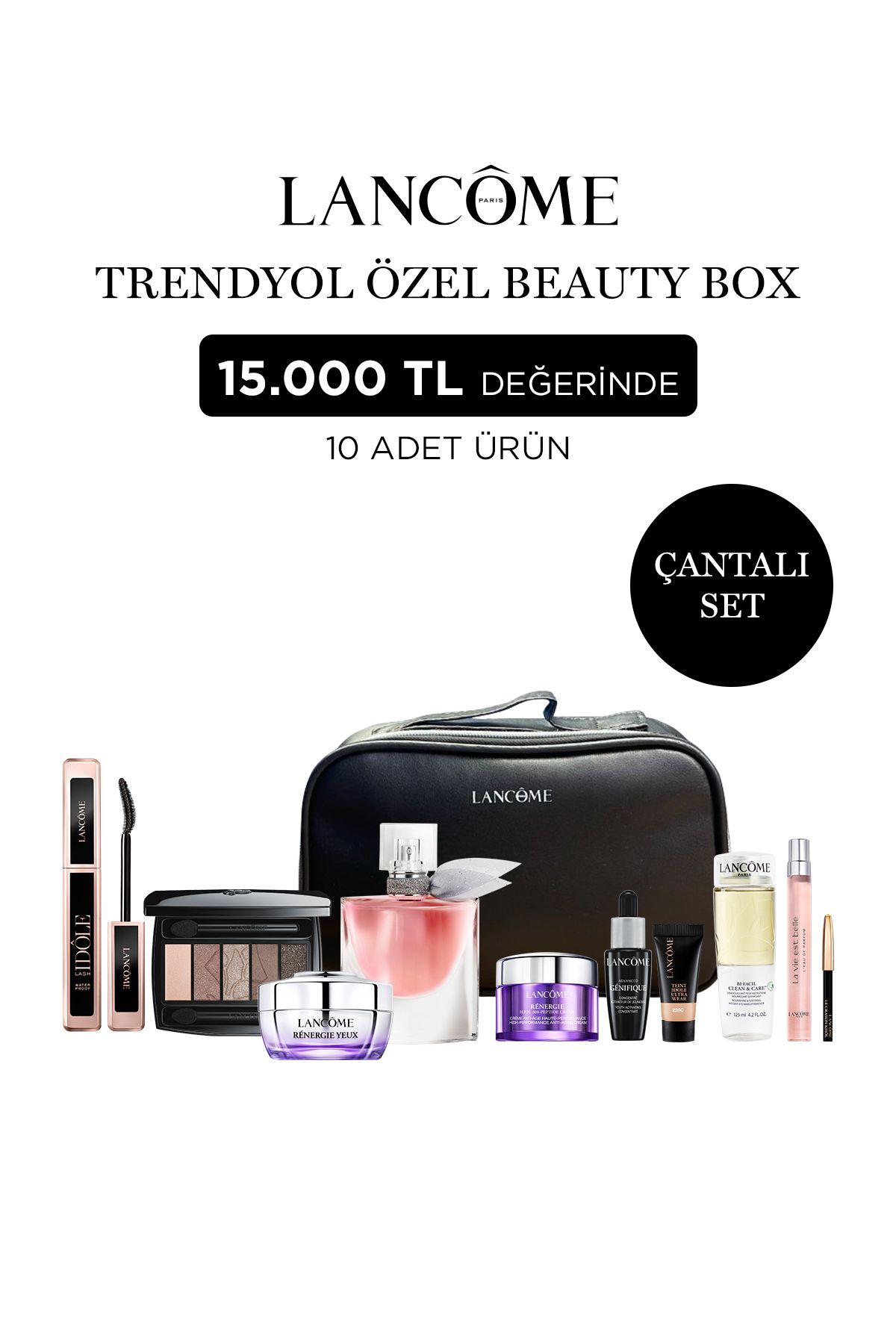 Lancome Beauty Box Avantajlı 10 lu Makyaj Seti