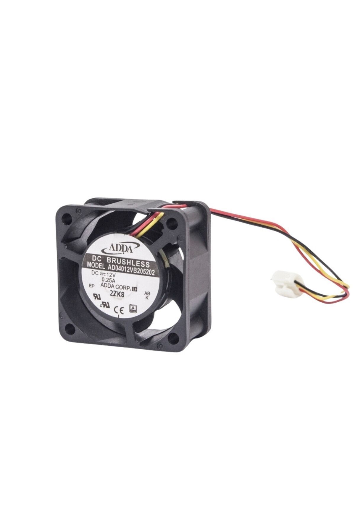 teknotrust CN 40x40x20mm 12V 0.25A Fan 3 Kablolu