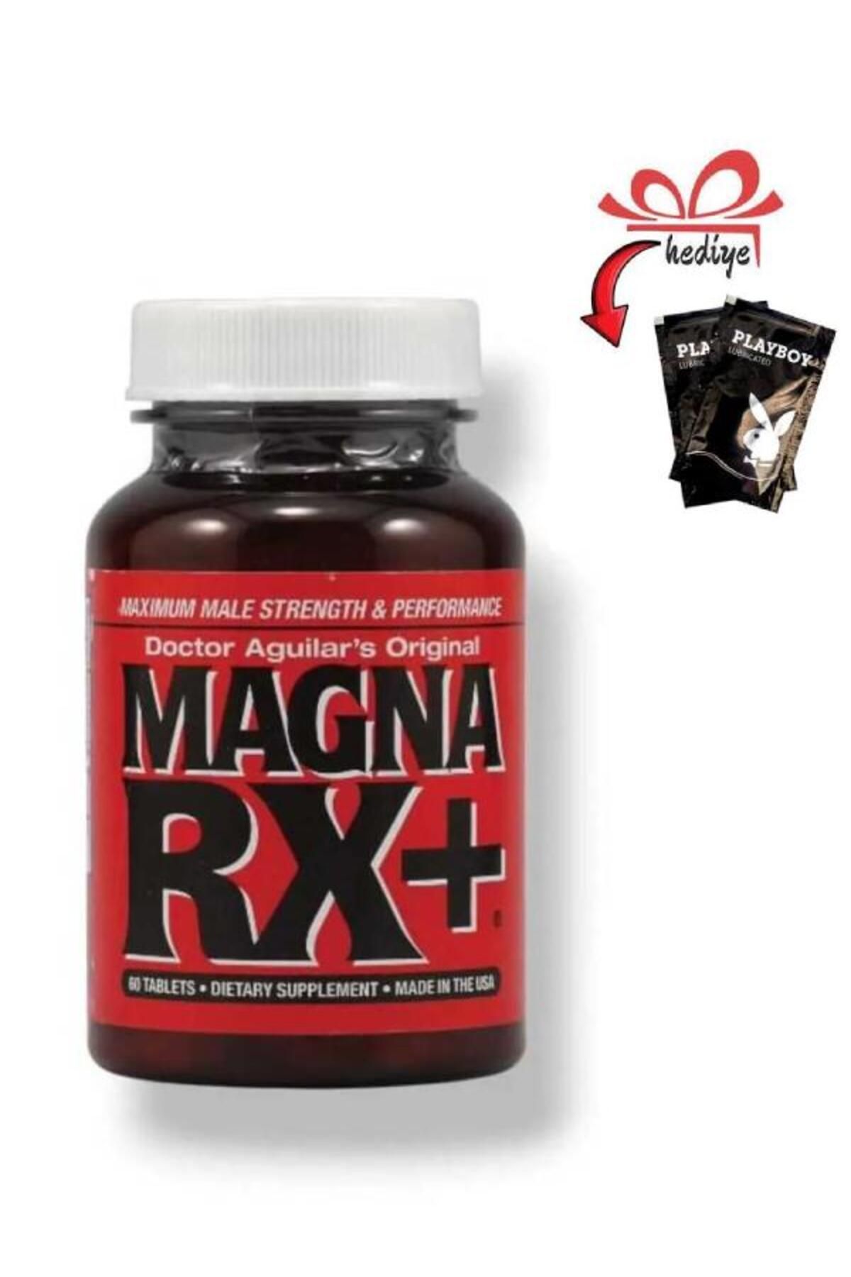 X-One Magna RX+ Erkeklere Geliştirici Performanse Takviyesi 60'lı + Kayganlaştırcı Jelle