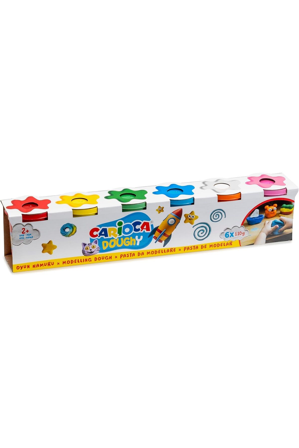 CARIOCA Oyun Hamuru 6X110 gr