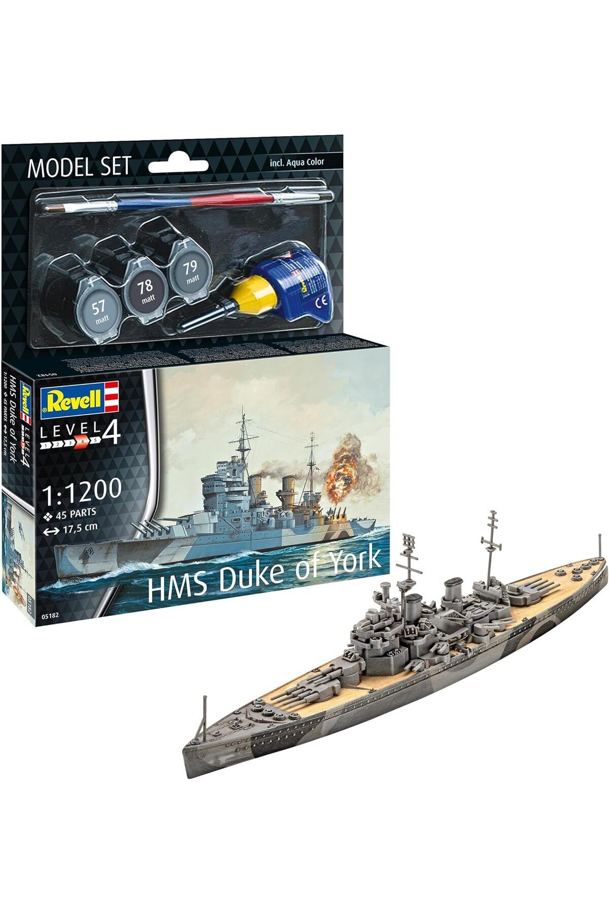 STOREMAX mrttnca Set Battleship HMS Duke of York trndymrt 1087243