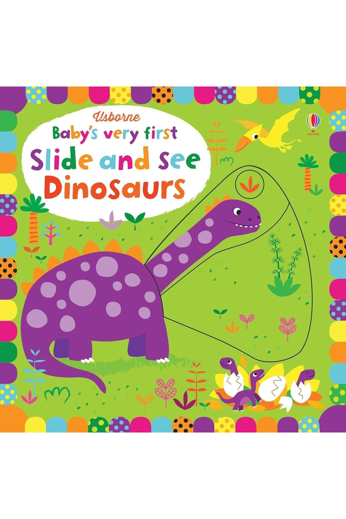 Usborne Publishing Ltd BVF Slide & See Dinosaurs