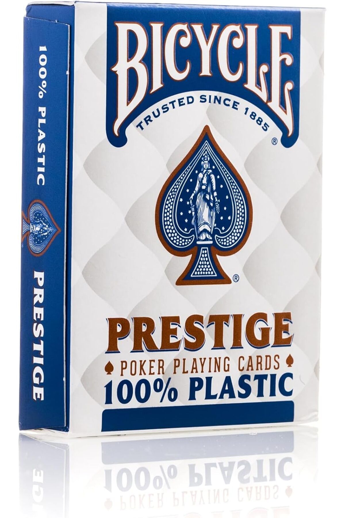 Bicycle Prestige Rider Back 100% Plastic Jumbo Index Playing Cards