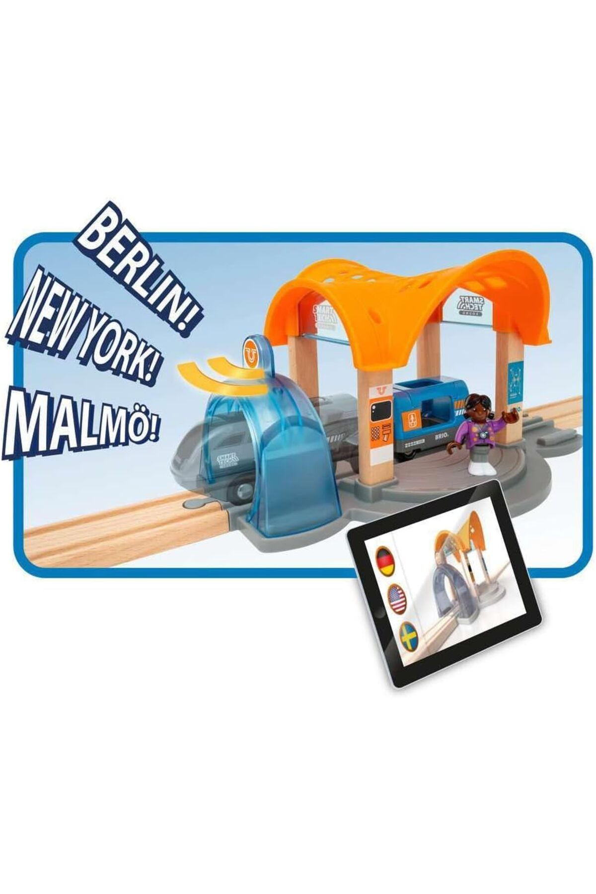 BRIO-World Smart Tech Voice Action Tunnel Station 6