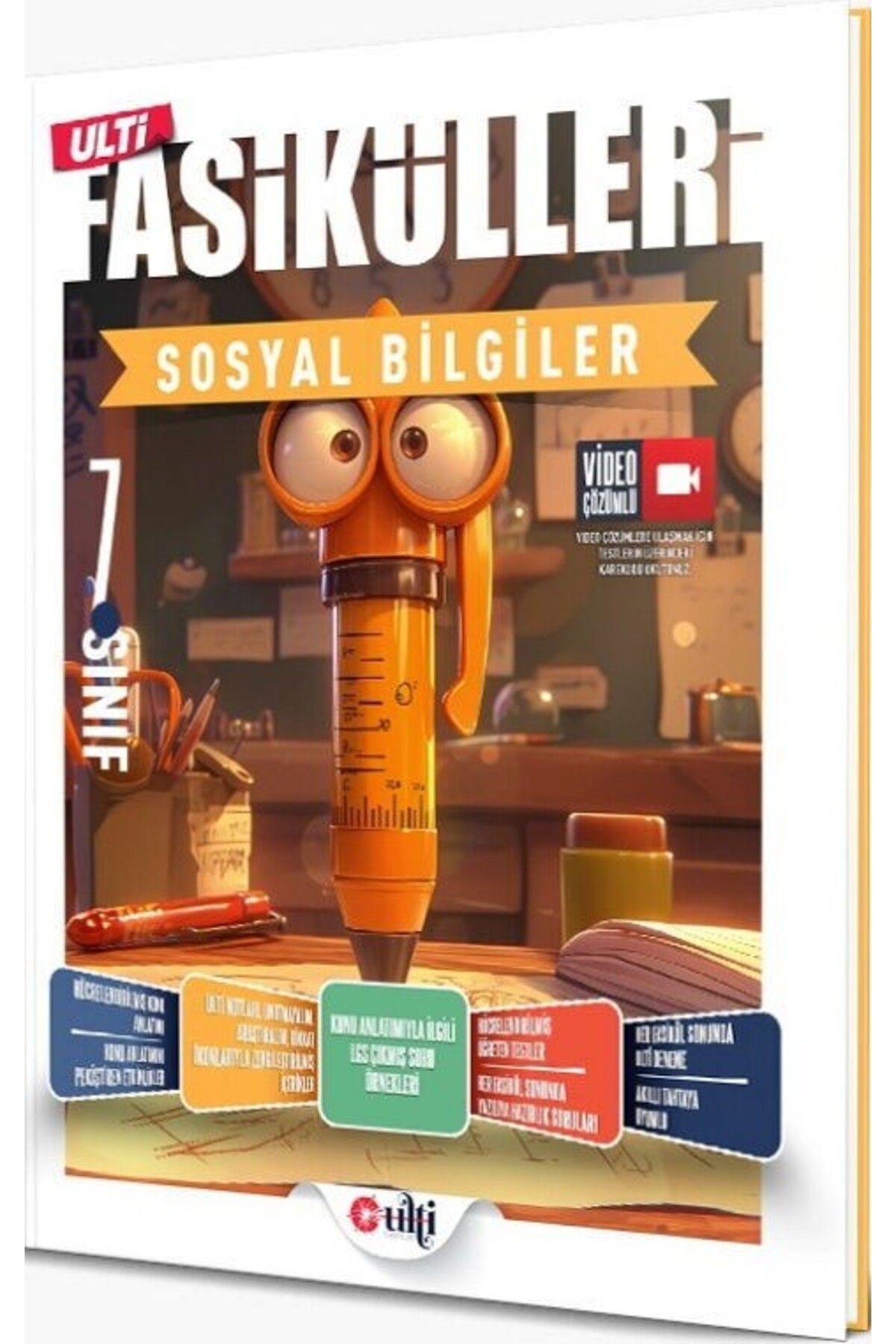 Ankara Kitap Merkezi 7. Sınıf Sosyal Bilgiler Ulti Fasikülleri Ulti Yayınları