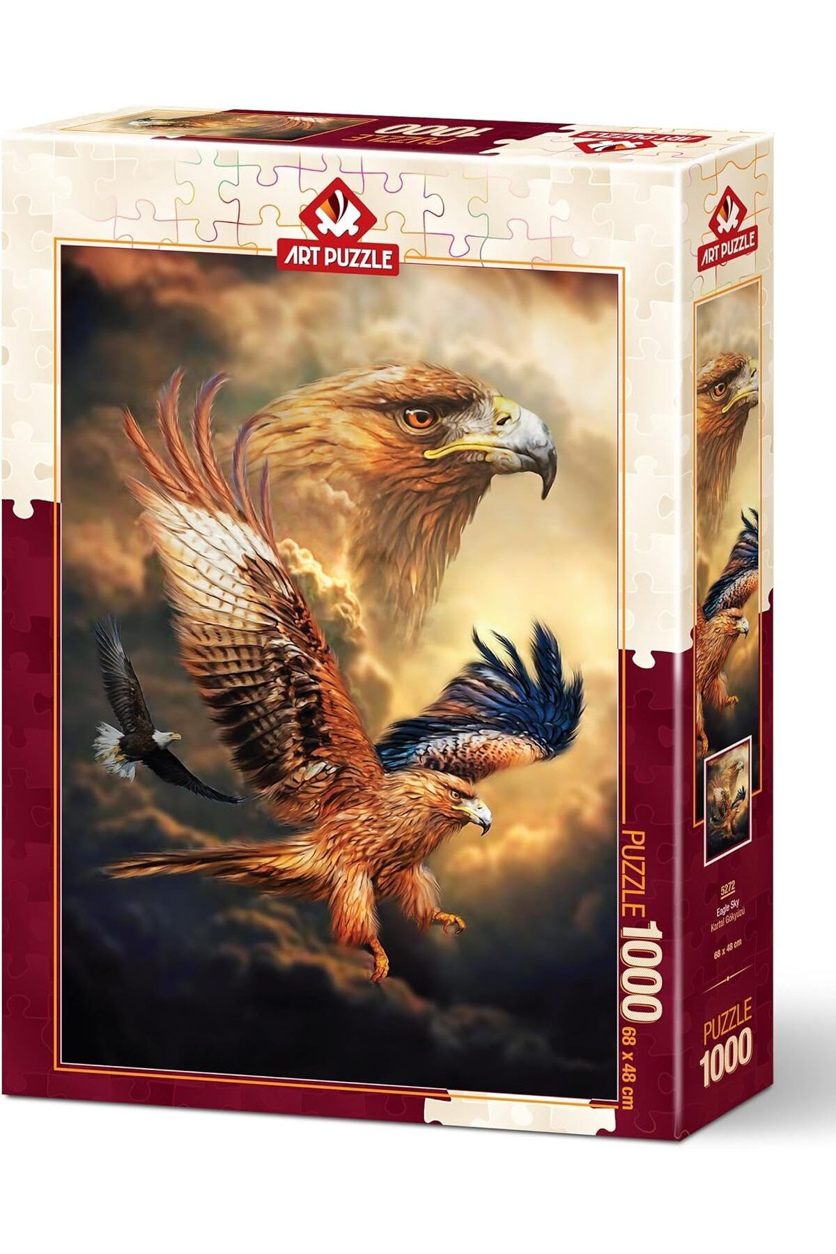 Art Puzzle Kartal Gökyüzü 1000 Parça Puzzle