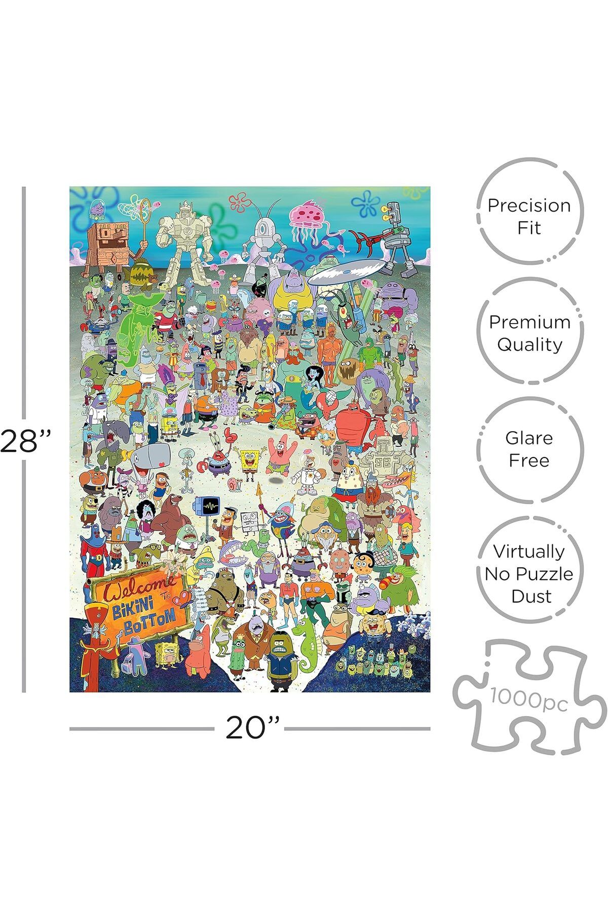 Aquarius Sünger Bob Yapboz (1000 Parça Puzzle)