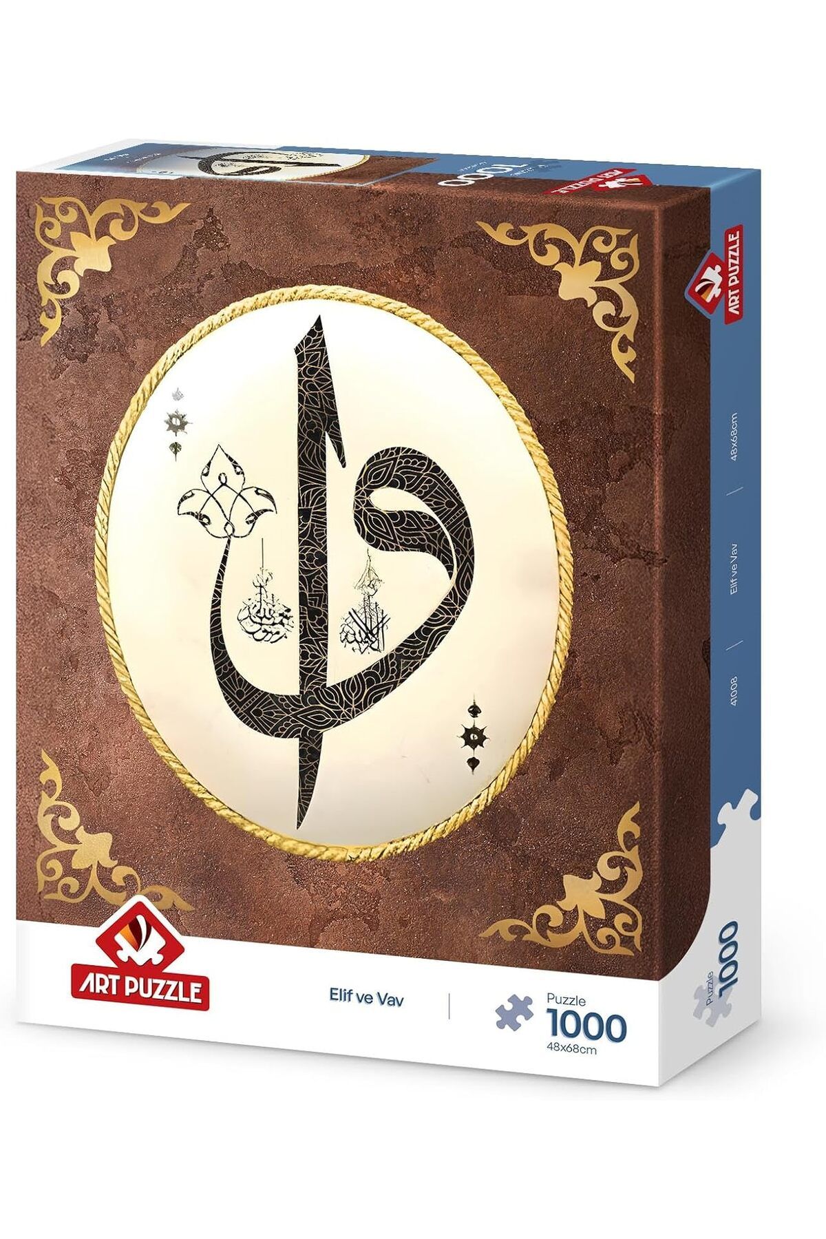 Art Puzzle Elif ve Vav 1000 Parça Puzzle