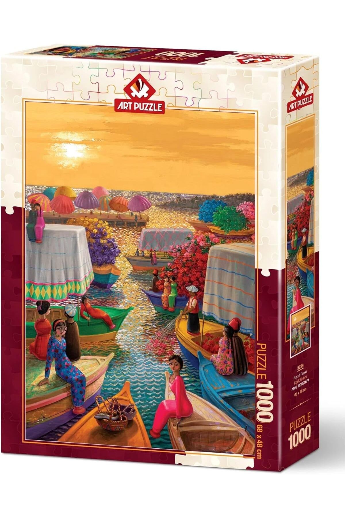 Art Puzzle Çiçek Limanı 1000 Parça Puzzle