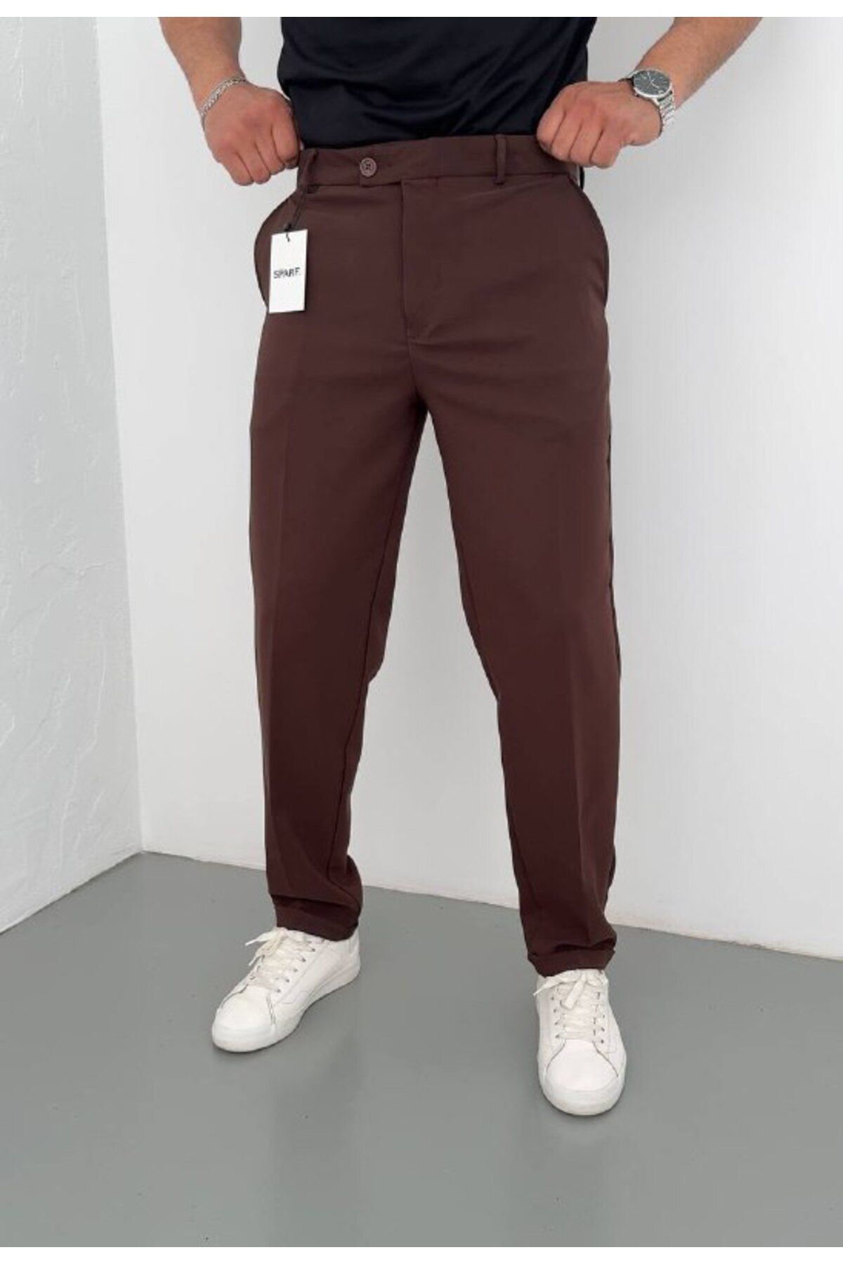 REX MODA Erkek Old Money Double Kumaş Pantolon