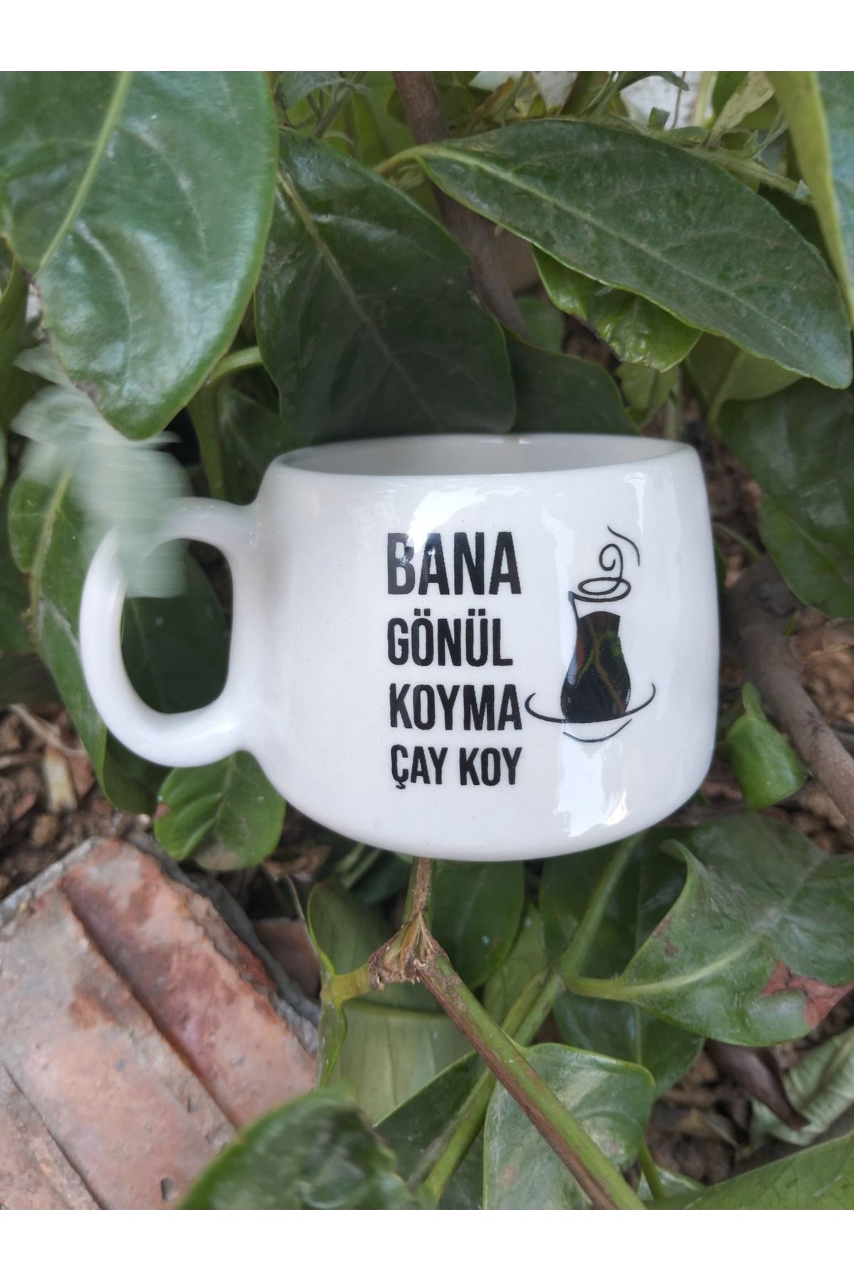 Home Kahve fincanı "Bana gönül koyma Çay koy"