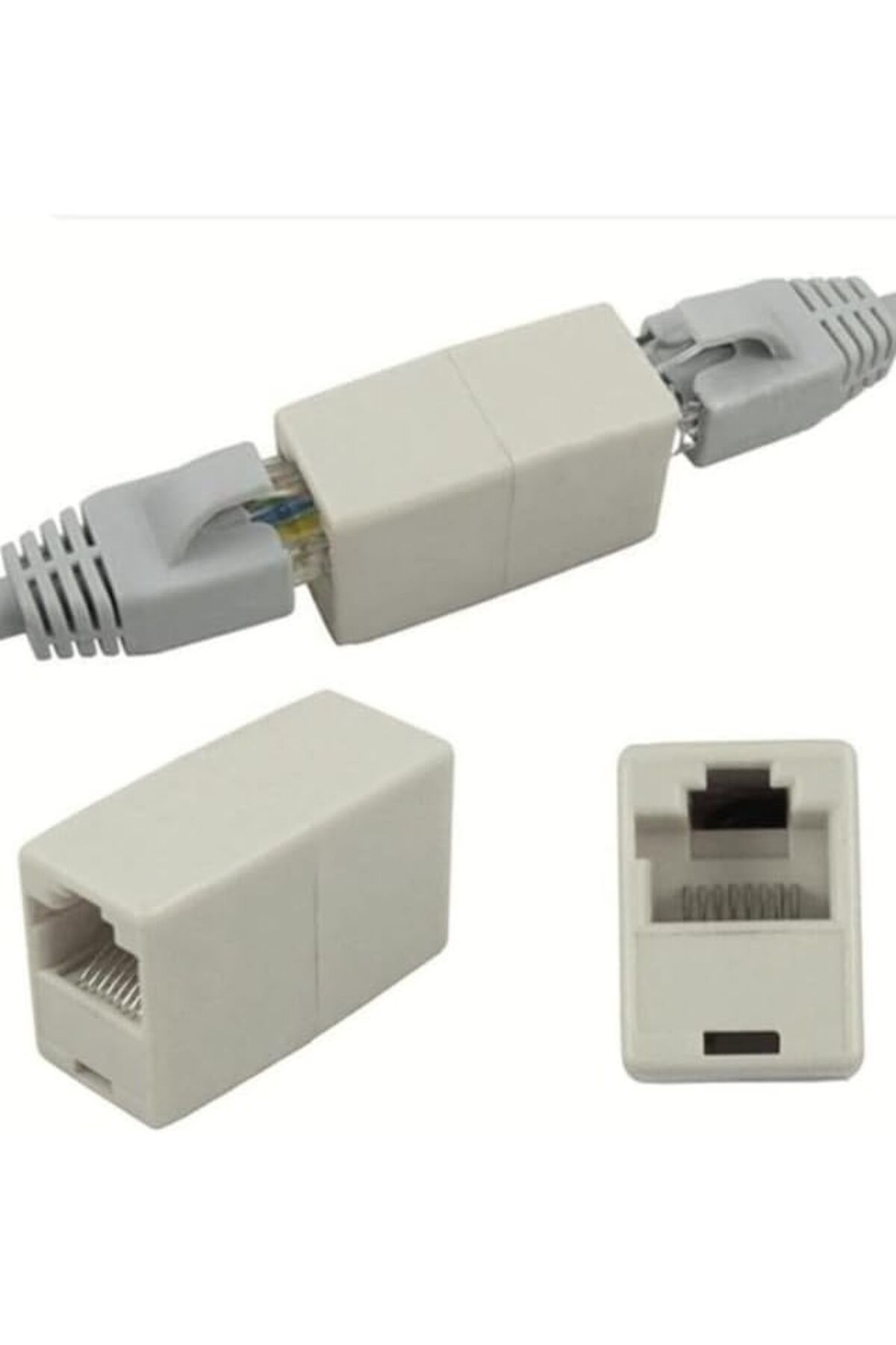 STOREMAX mrttnca ADET Rj45 Cat5 Cat6 Cat7 Cat8 Modem Ethernet Internet Kablo Uzatıcısı Dişi Dişi Birleş