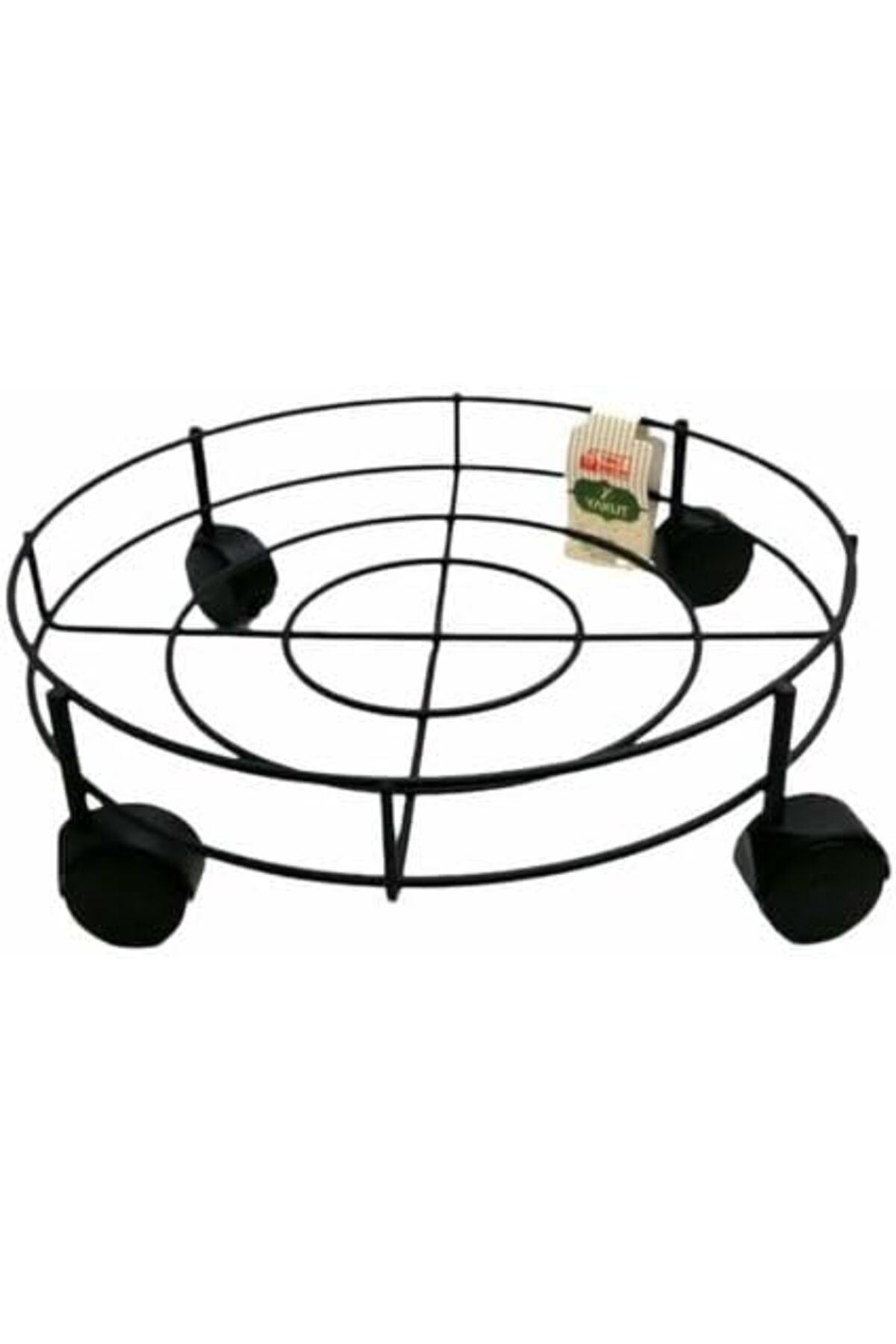 STOREMAX lvnmblya Tekerlekli Metal Damacana Ve Tüp Altlığı Taşıma Aparatı Tüpçek Shop Deesing 224120