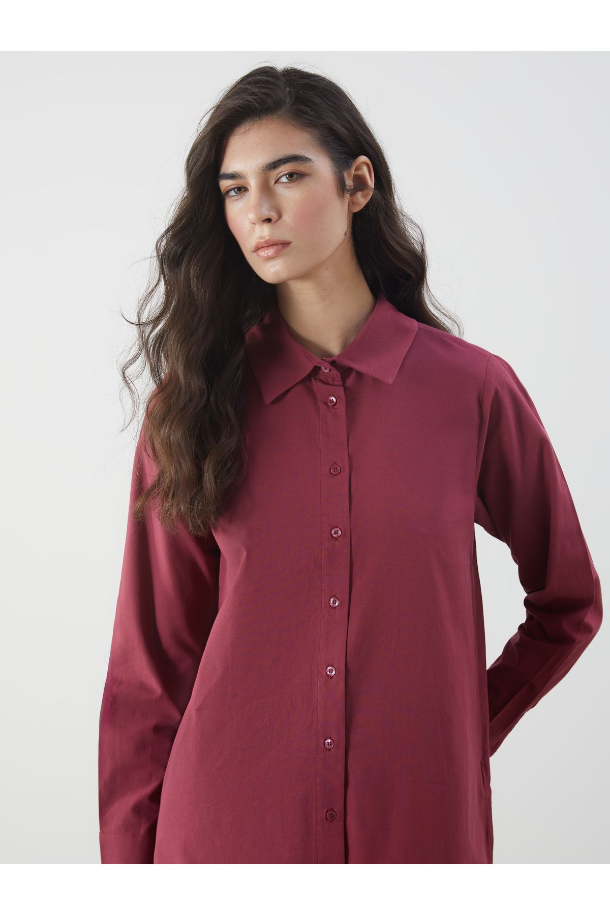LC Waikiki Regular Fit Kadın Gömlek Tunik