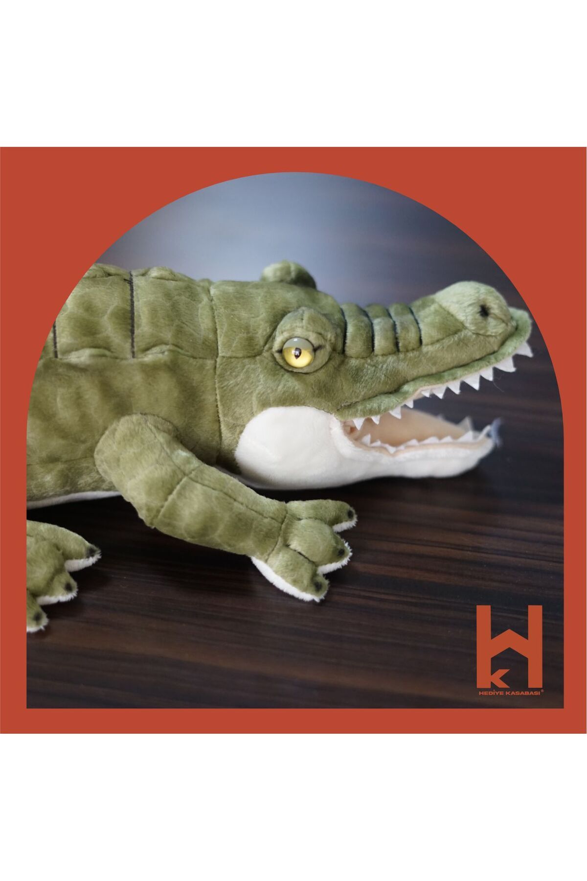 Hediye Kasabası 56 CM TİMSAH PELUŞ