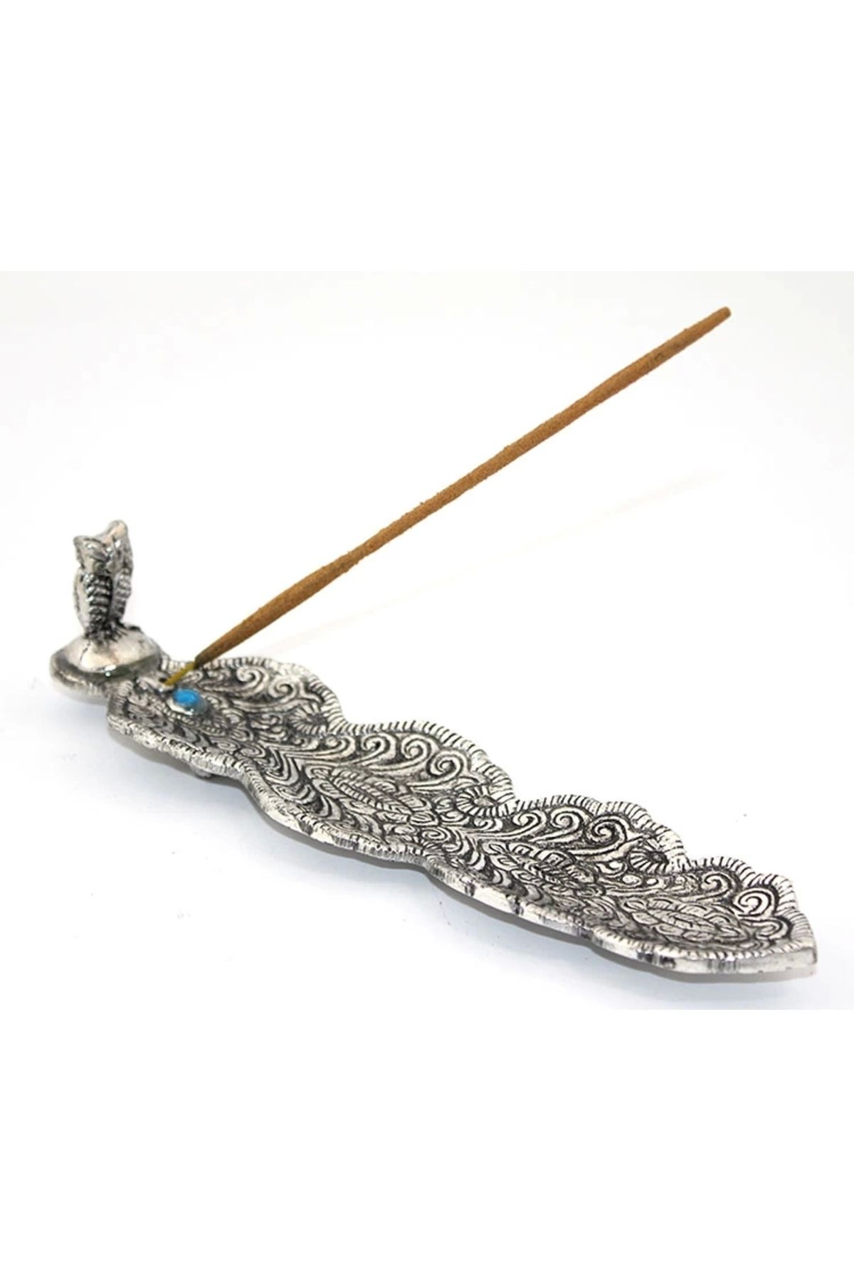 TTT Metal Kayık Baykuş Tasarımı Tütsülük Model 2
