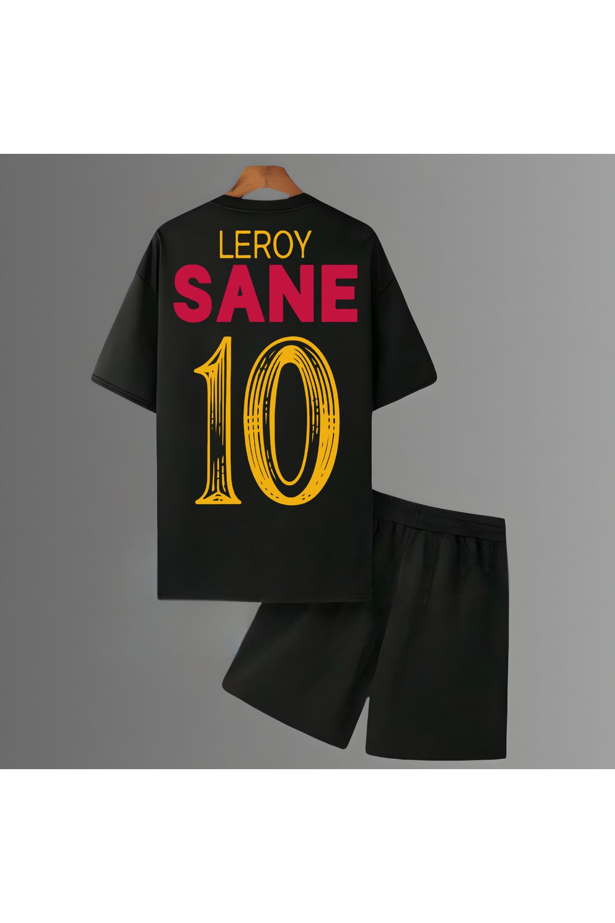 Biy Store Gala Sane forma futbol sırt baskılı unisex kısa kollu erkek tişört kadın t-shirt şort takımı