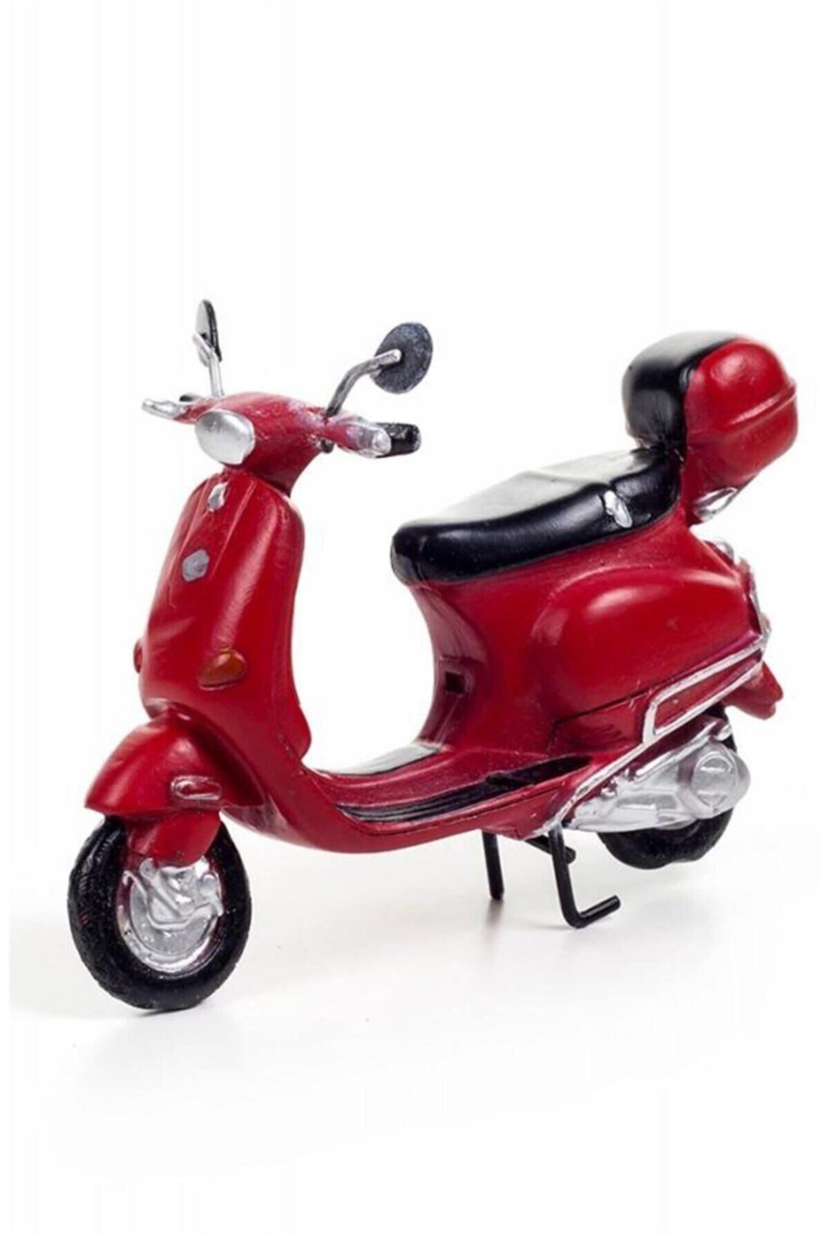 DEKORANLA Nostaljik Cruiser Motorsiklet Dekoratif Maket Oyuncak, Şık ve Detaylı Tasarım