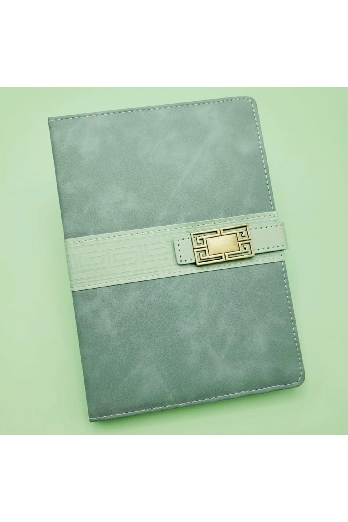 PRATİKOBA Tarihsiz Ajanda Defter Su Yeşili