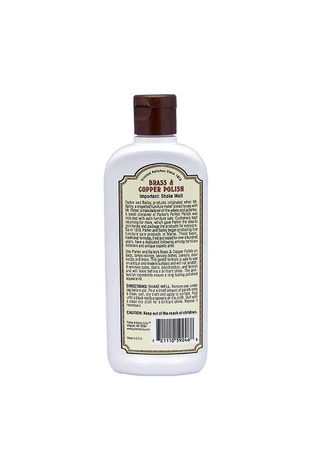 Generic-Parker & Bailey Brass and Copper Polish Cream 8fl.oz 2