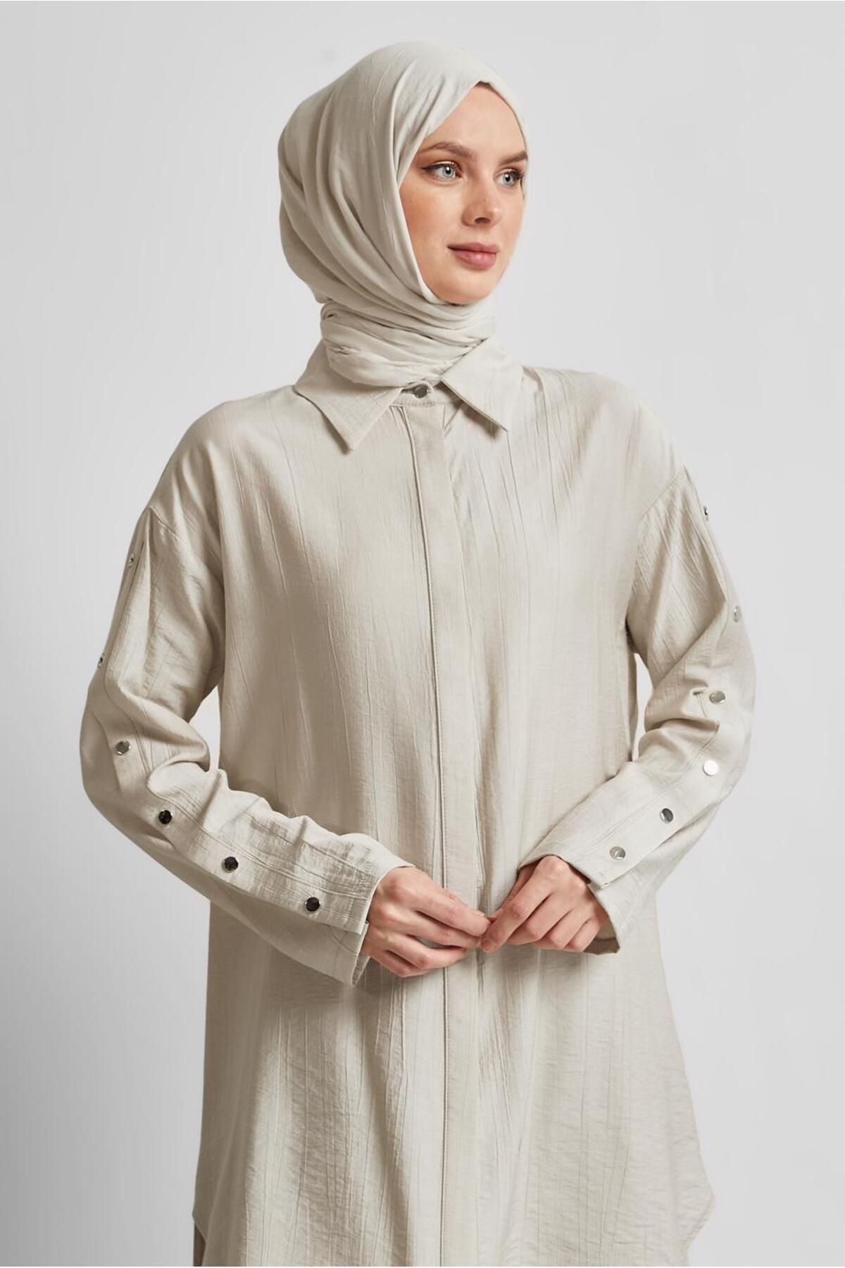 Alvina ÇITÇIT DETAYLI TUNİK 45681