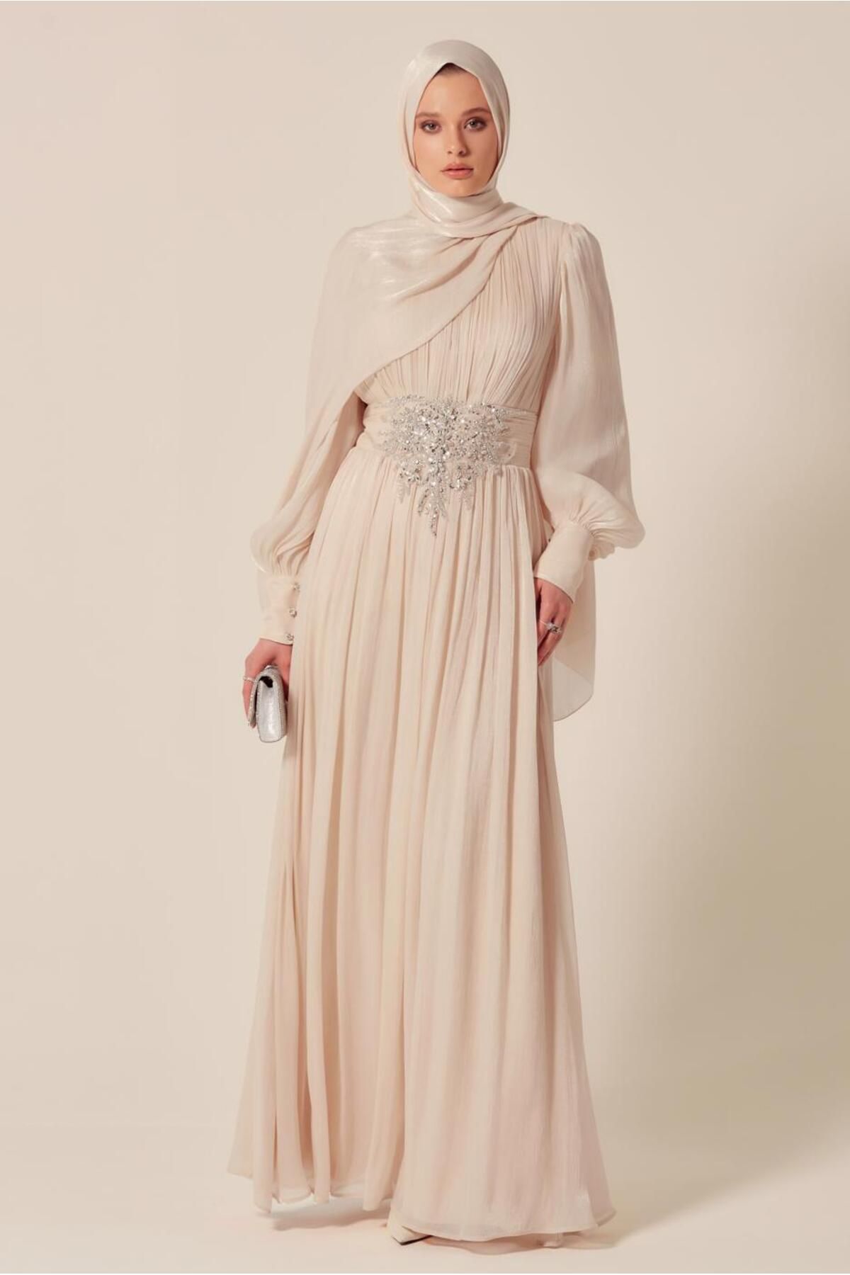 Alvina TAŞLI ABİYE ELBİSE 50523