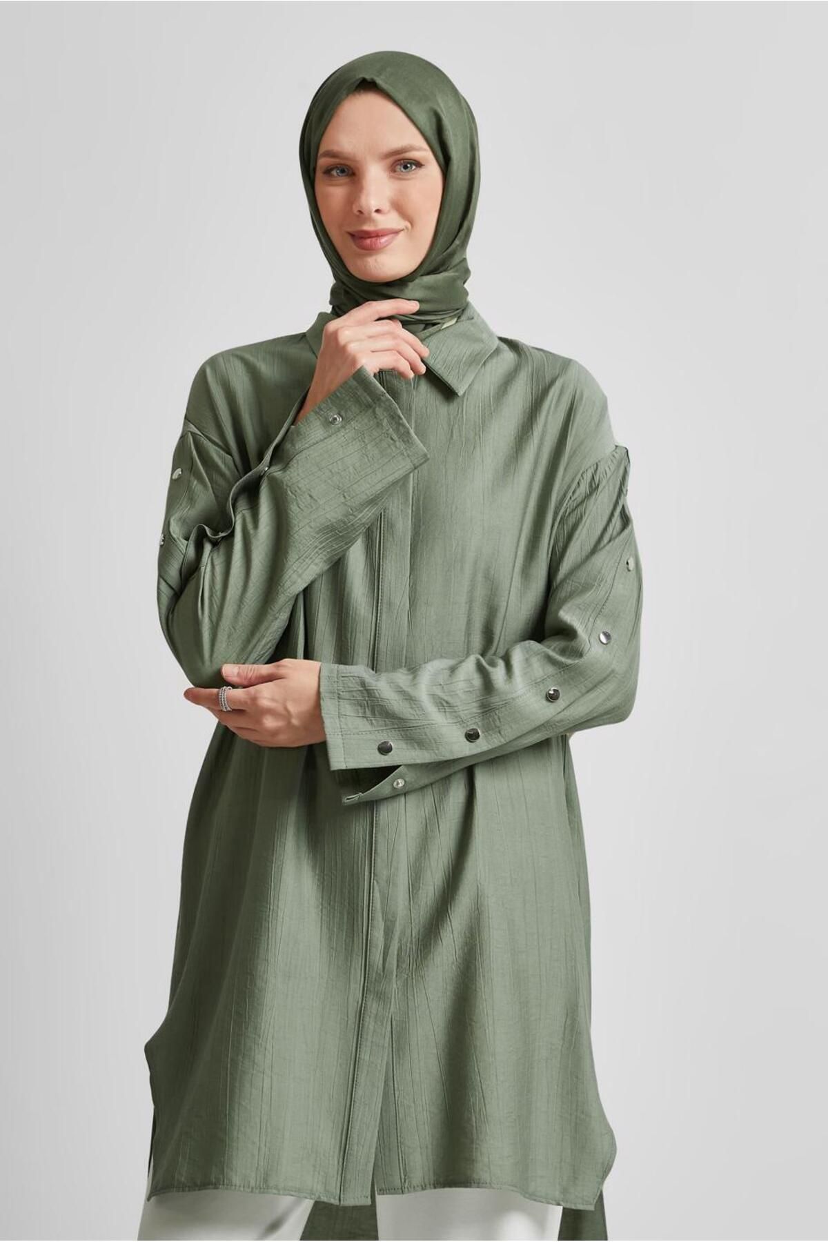 Alvina ÇITÇIT DETAYLI TUNİK 45681