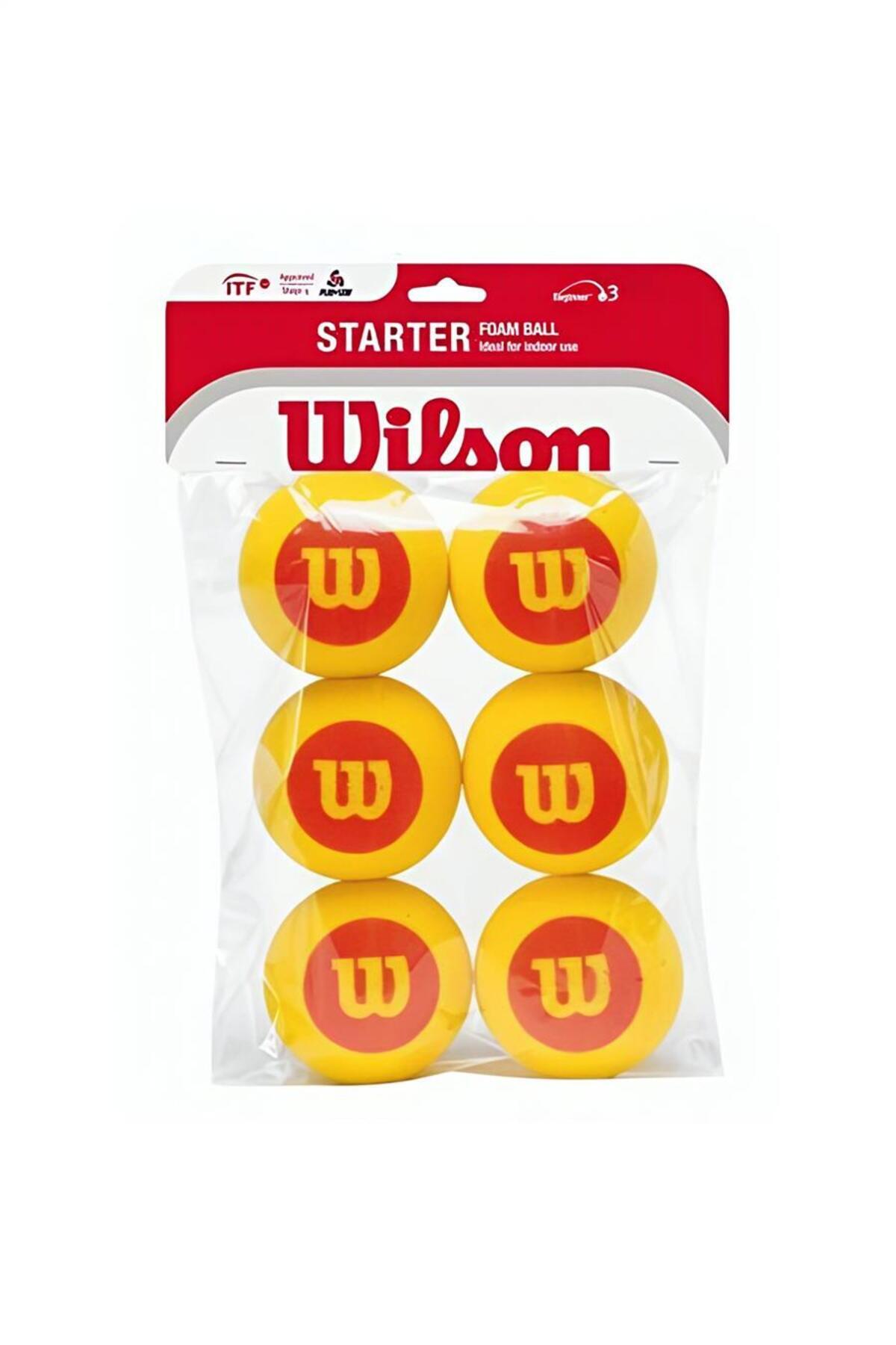 Genel Markalar Wilson Wrz259300 Tenis Topu 6 Lı Starter Poam Tball 6 Pack