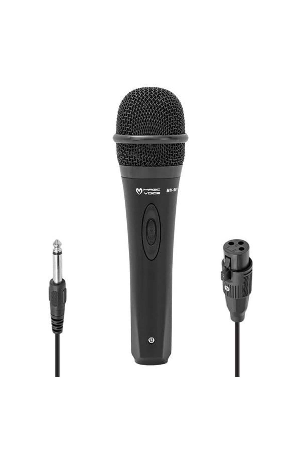 DENİZBİLİŞİM Magicvoice Mv-901 2.5 Metre Kablolu Dinamik El Mikrofonu