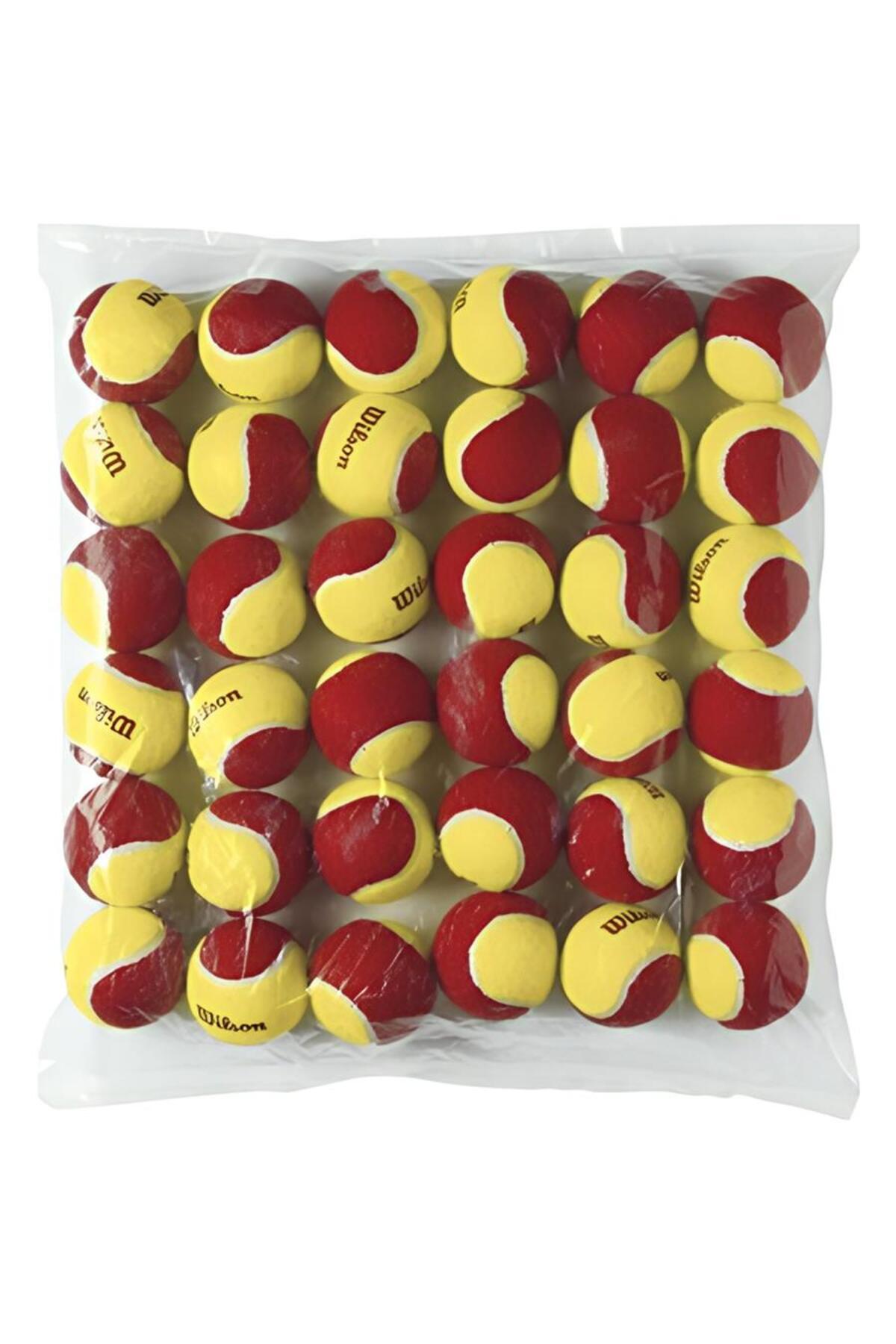 Genel Markalar Süpertrend WİLSON WRT13700B TENİS TOPU STARTER RED TBALL 36 PACK