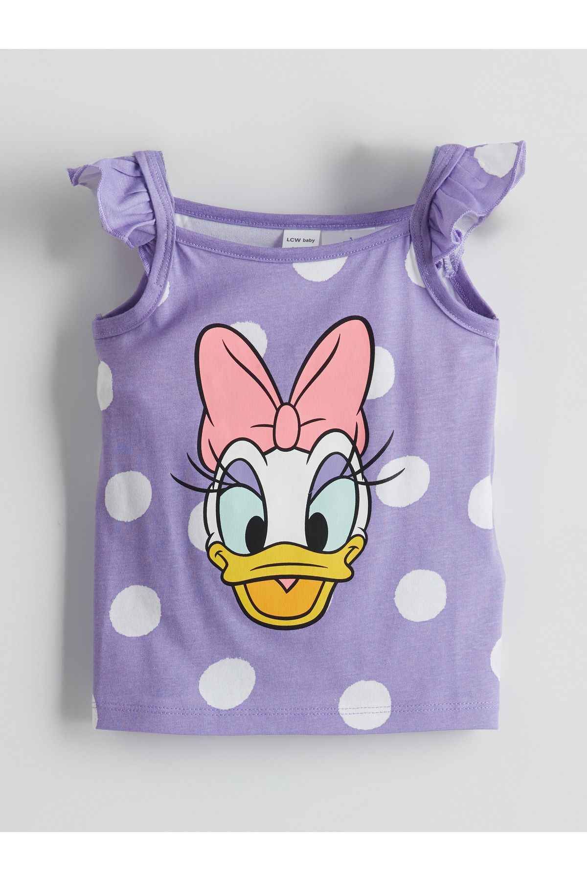 LC Waikiki Daisy Duck Kız Bebek Pijama Üst