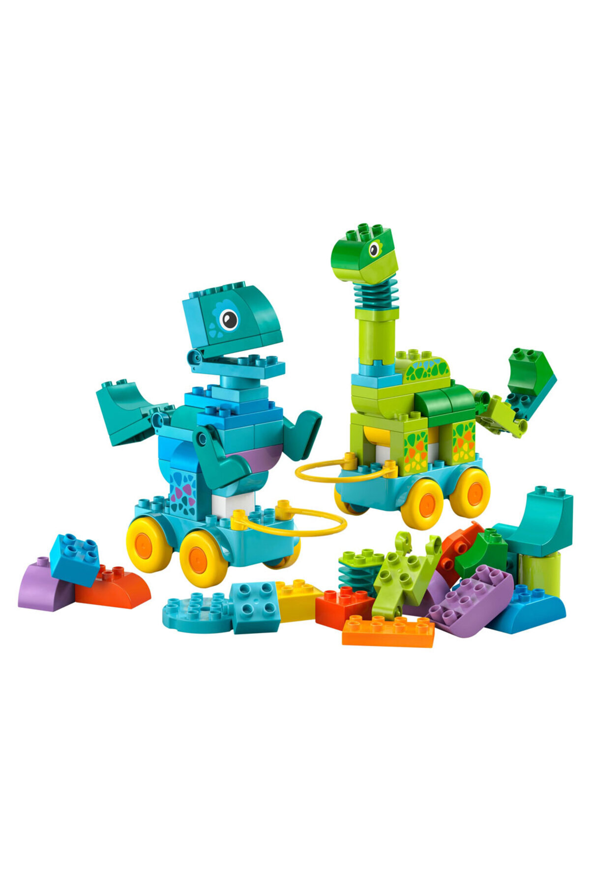 LEGO-Duplo 3 in 1 Wheeled Dinosaurs 10451 8