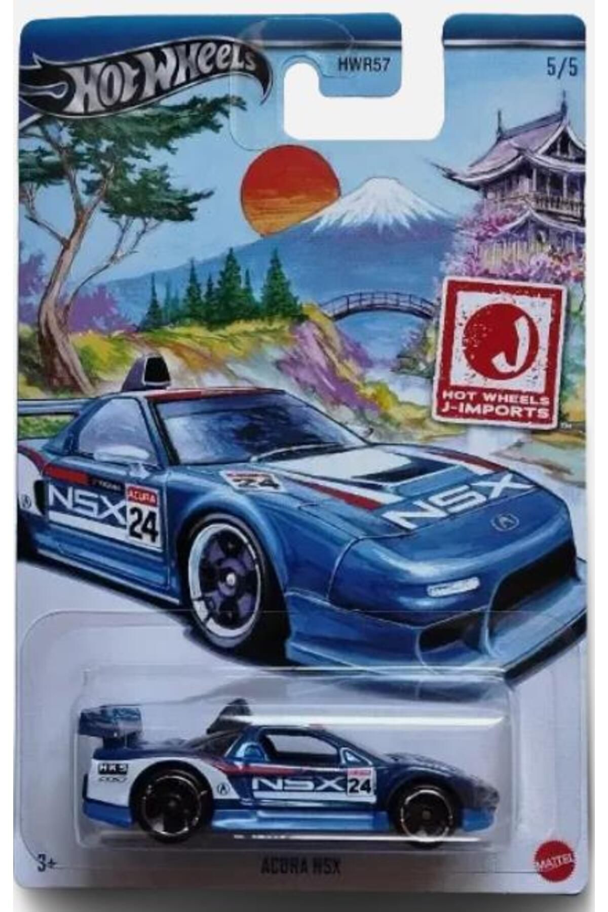 HOT WHEELS J-imports Acura NSX HRT04