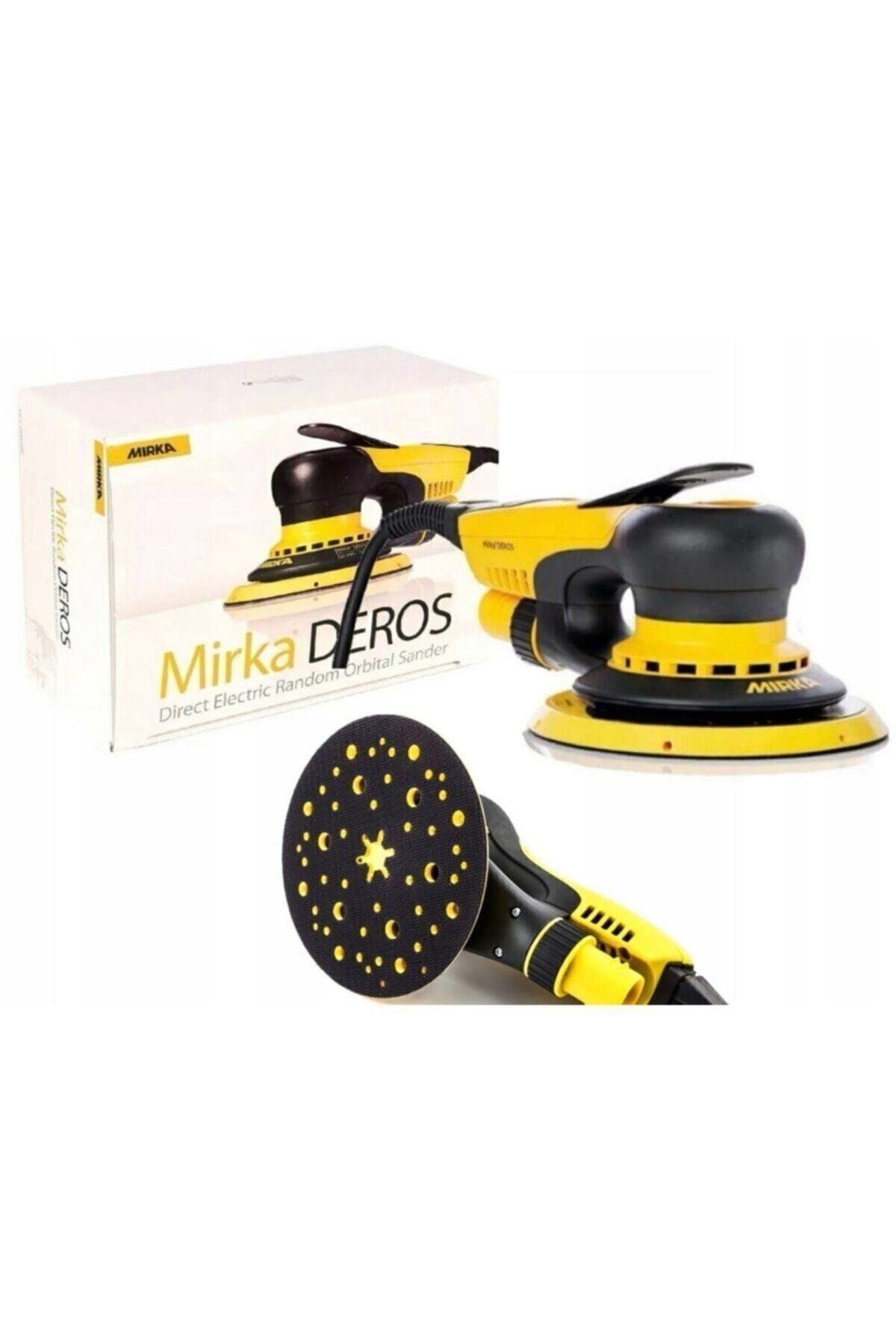 MİRKA Mırka Deros 650cv 150mm Orbıt 5,0 Elektrikli Zımpara Makinası Mirka