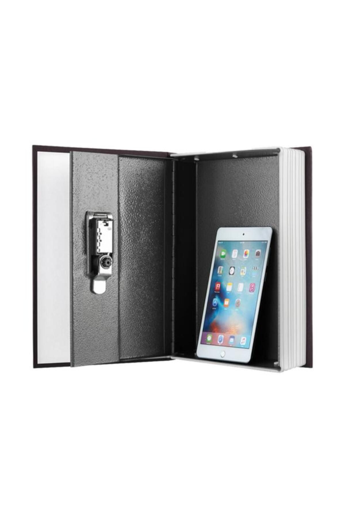 Generic-StarTech Rectangular Shaped Combination Lock Diversion Book Safe Black 1.13kg RW-803A-C 3