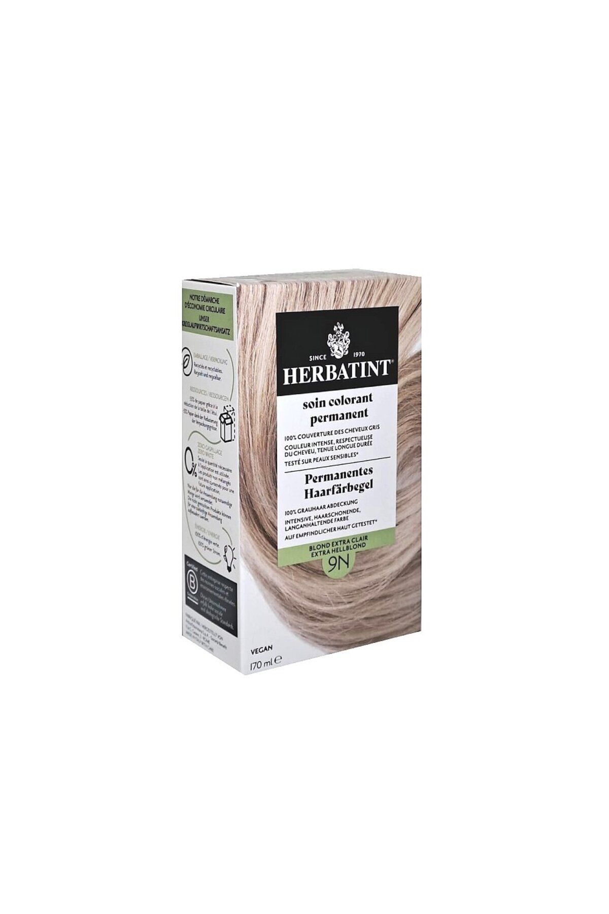 Herbatint Saç Boyası 9N Blond Extra Clair - Çok Açık Sarı