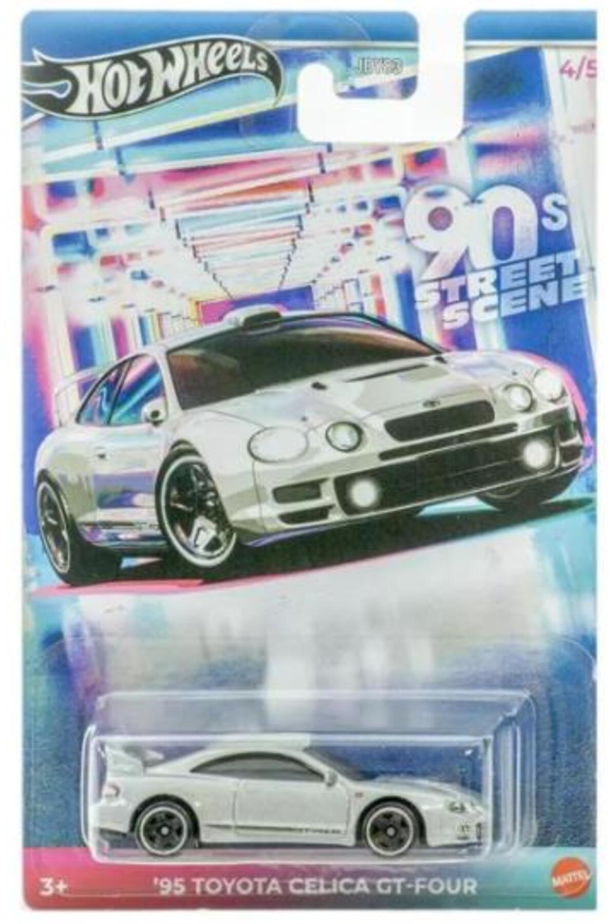 HOT WHEELS 90 Lar Sokak Sahnesi Temalı Arabalar 95 TOYOTA CELICA