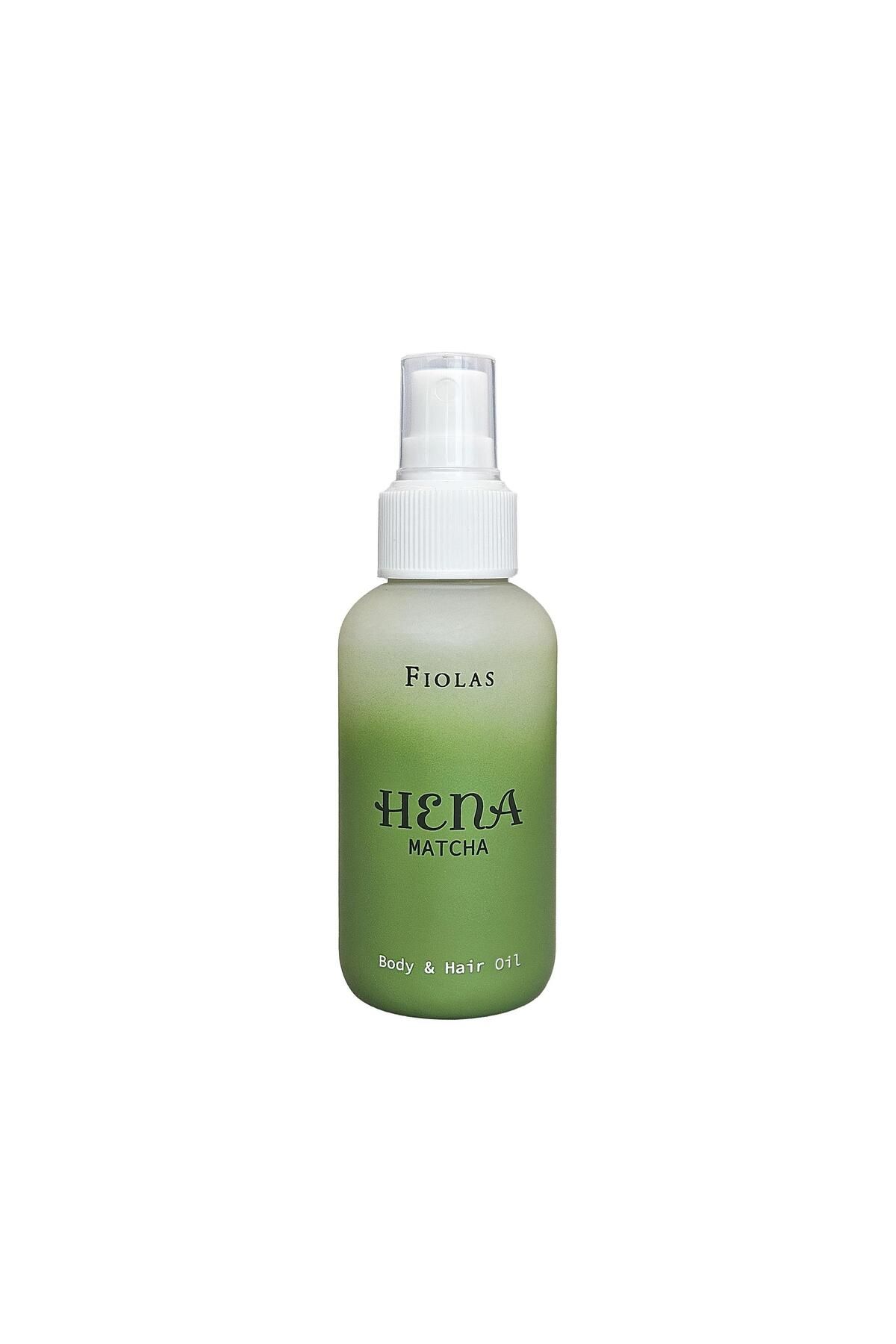 Fiolas HENA MATCHA VÜCUT VE SAÇ YAĞI 100 ML