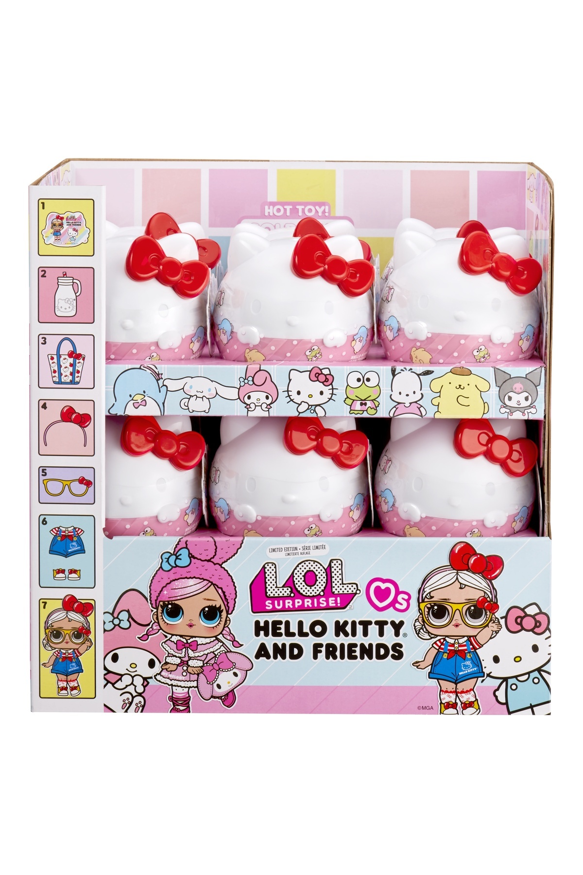 L.O.L. SURPRISE-LOL Surprise Loves Hello Kitty & Friends Tots assorted 1